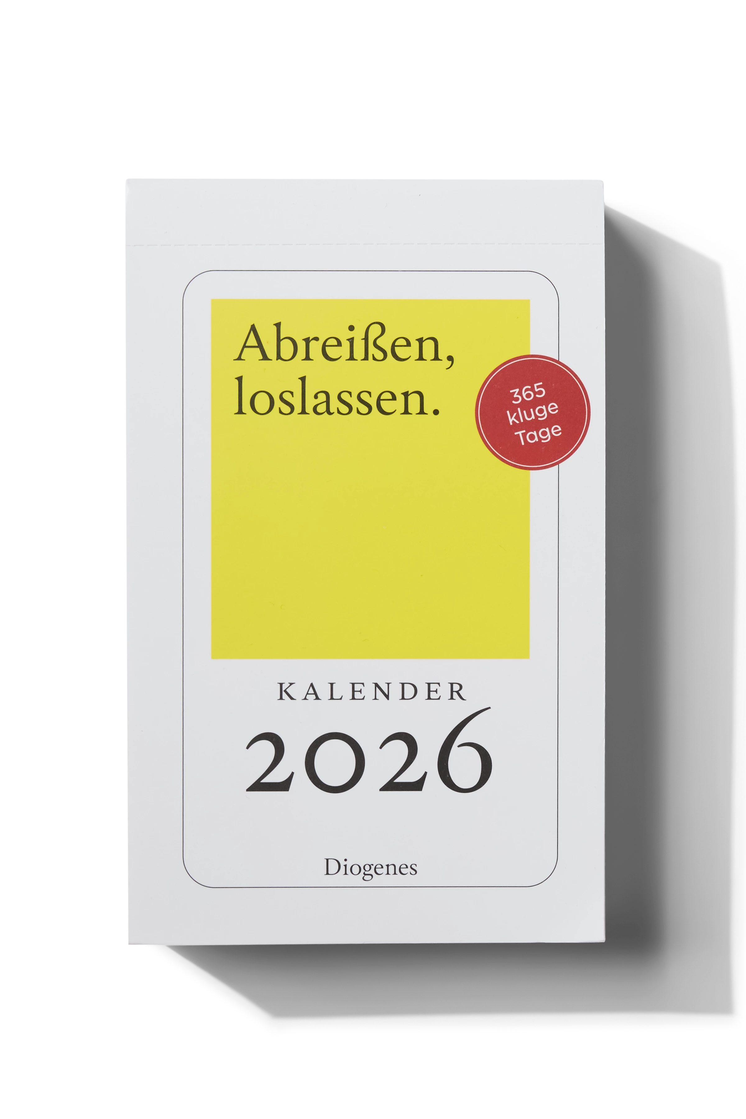 KALENDER_2026 - Calendar from Diogenes - unisex - white - Freisteller Frontansicht