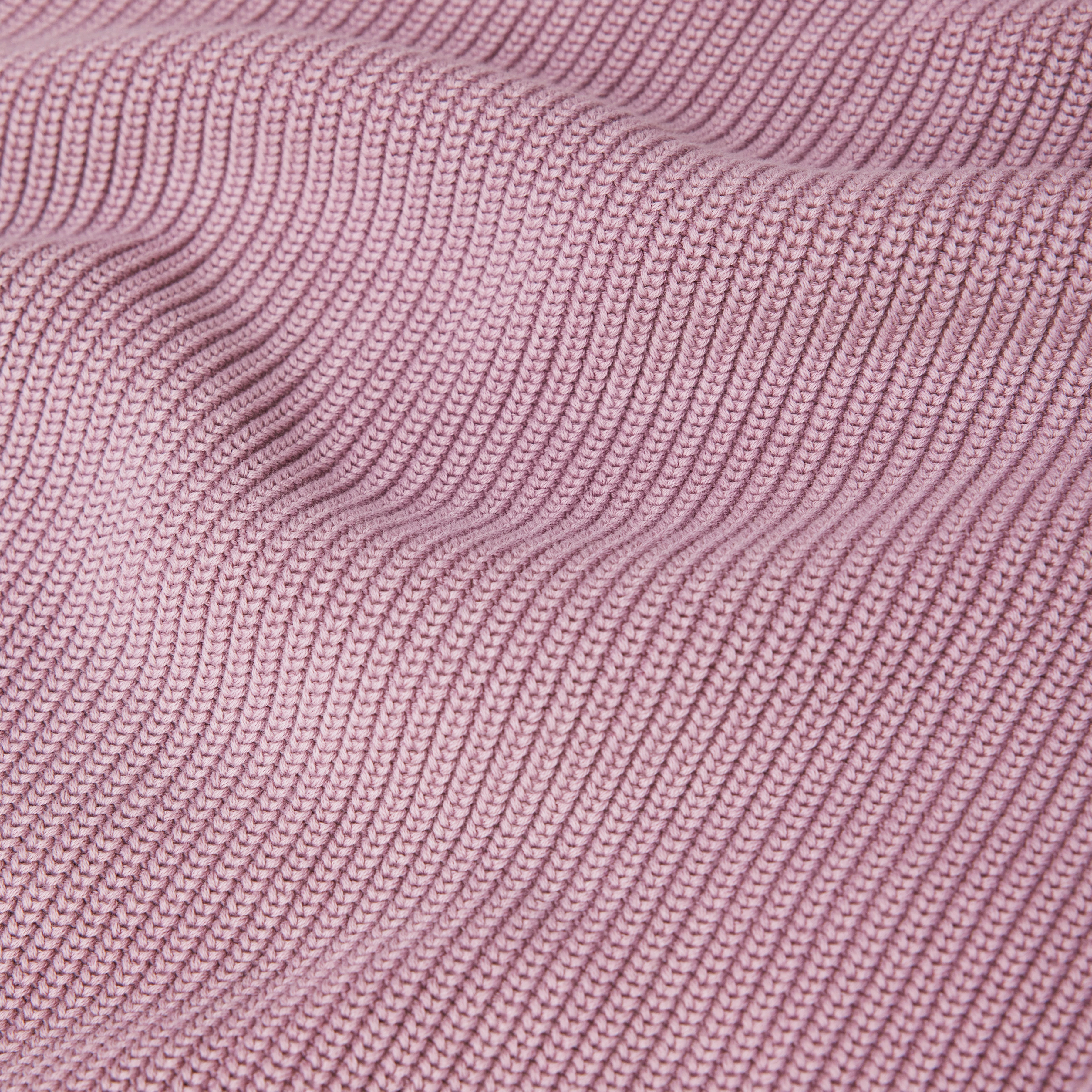 RIPPLEY - Strickpullover in gewaschener Baumwolle - Herren - lila - Materialbild (B2C)