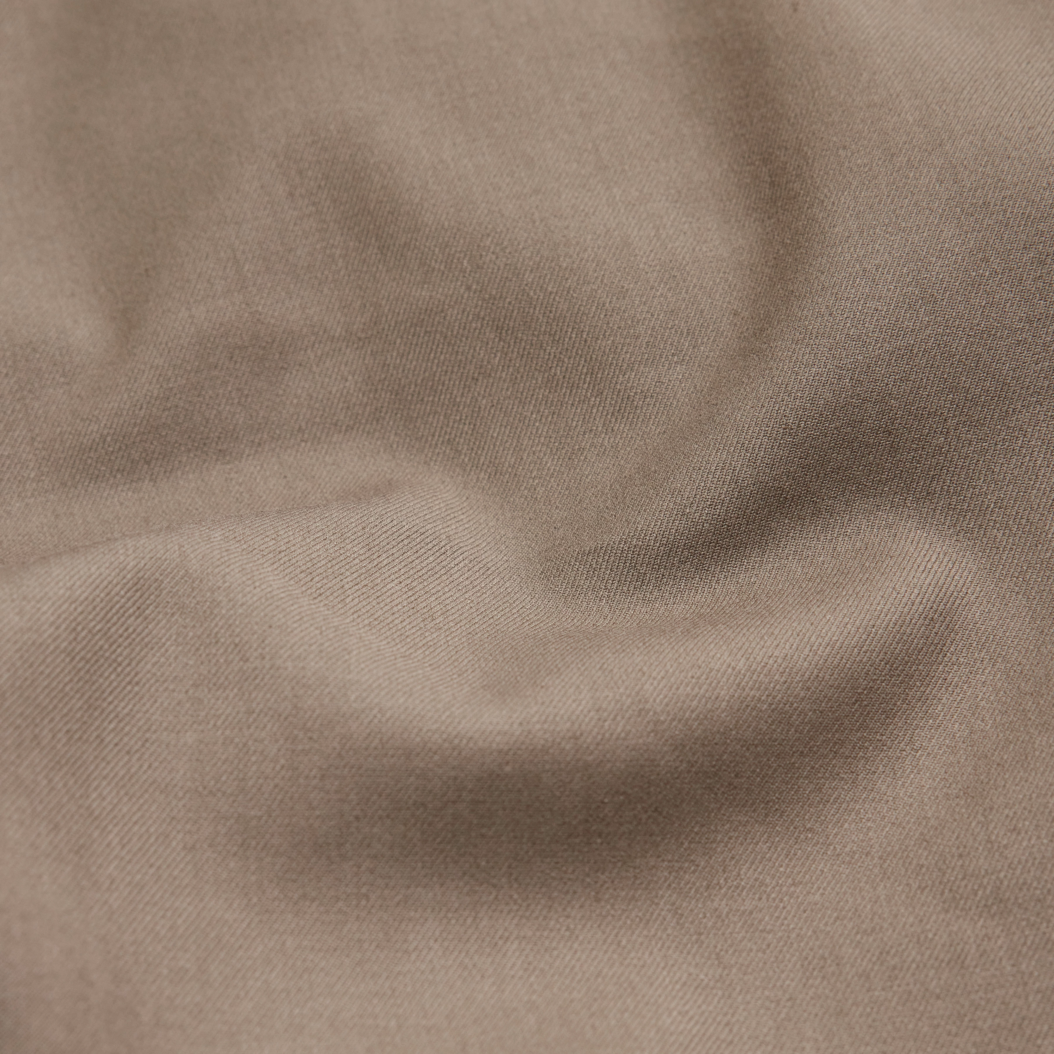 CHASY - Casual Hose mit Bundfalte in softem Flanell - Herren - braun - Materialbild (B2C)