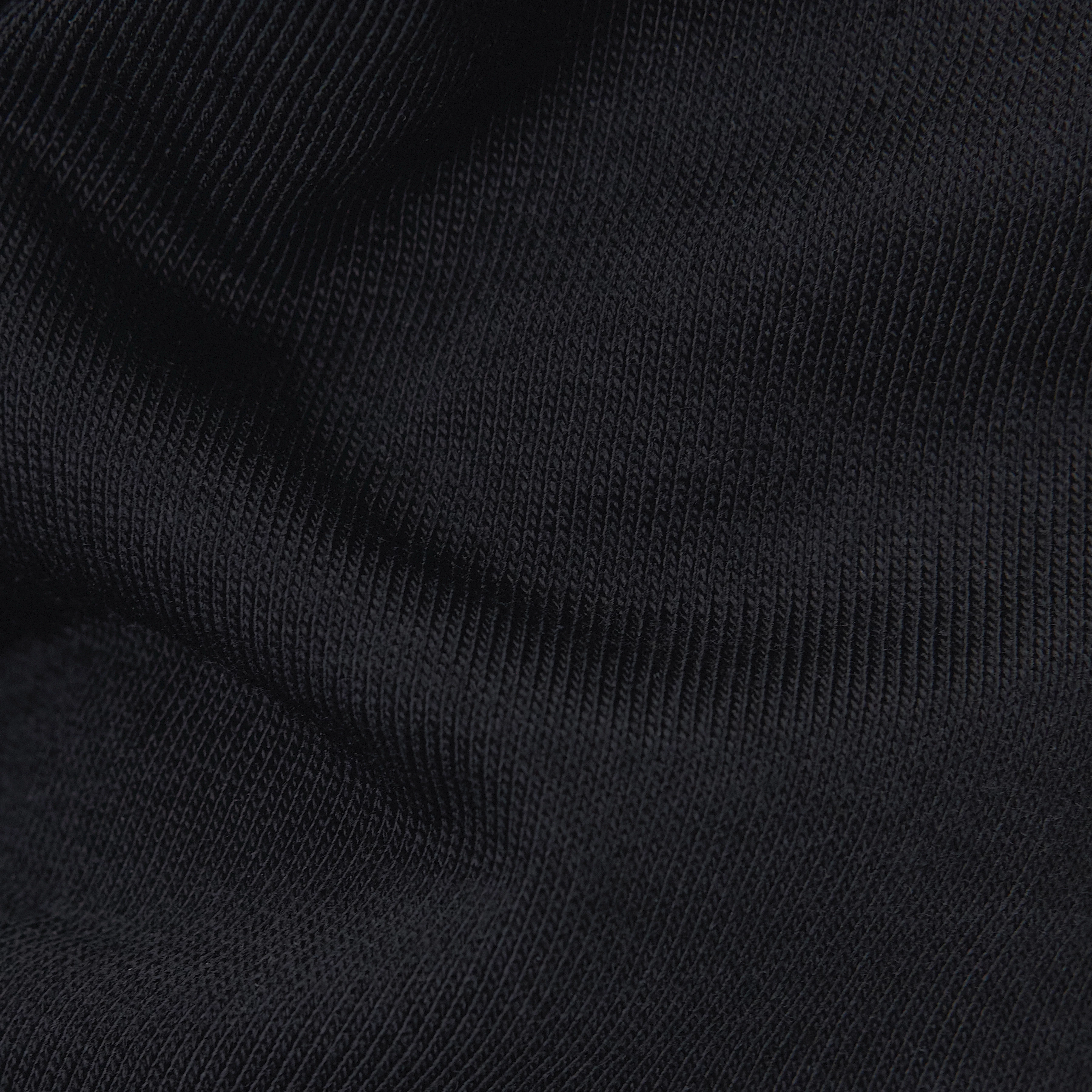 CESIDIE - Long-sleeve crew neck in jersey blend - women - black - Materialbild (B2C)