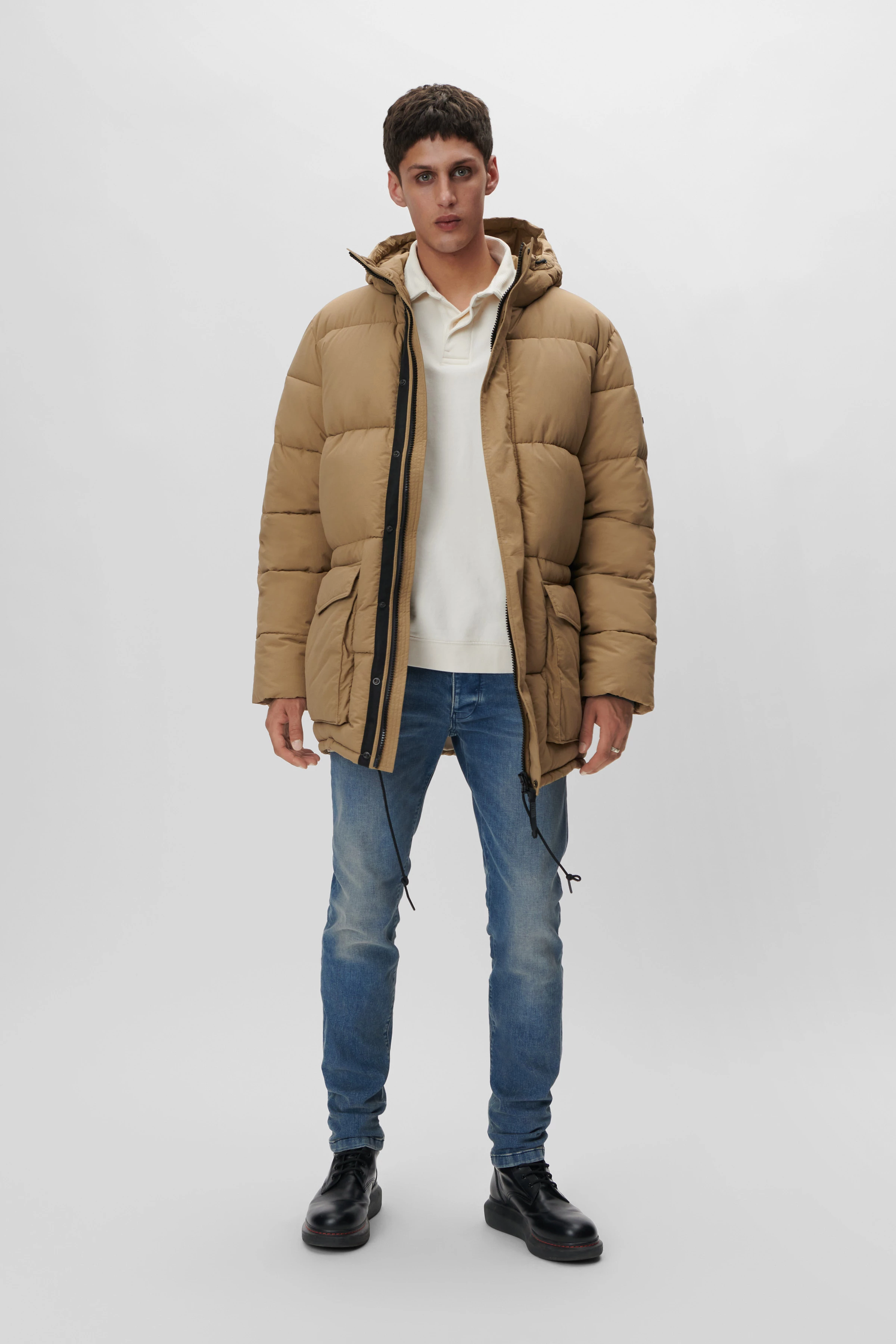 JAZ - mid blue Jeans Skinny Fit - men - bleu - Ganzkörper-Frontansicht