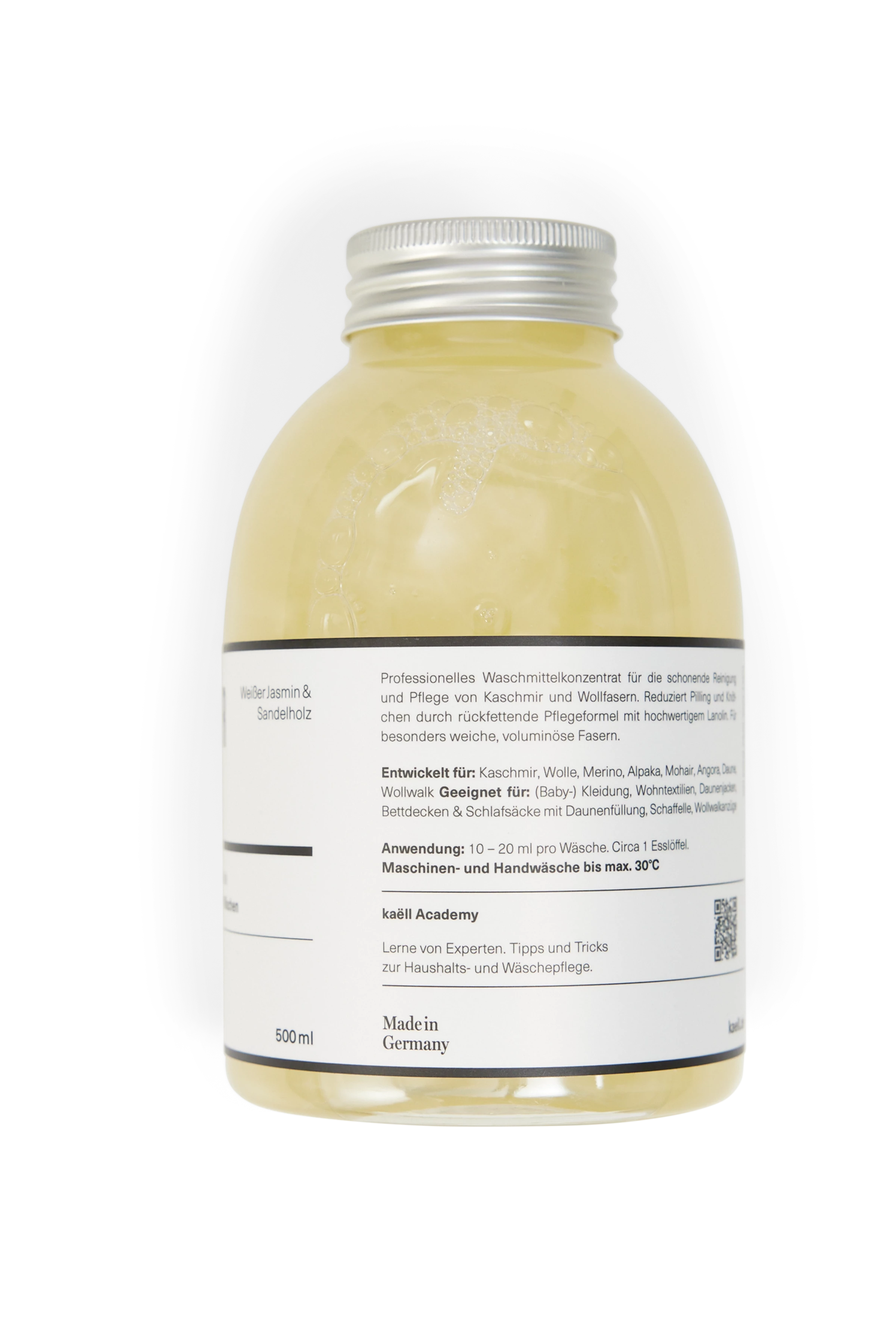 KAELL_WOLLE - Detergent for cashmere and wool by Kaëll - unisex - beige - Freisteller Rückansicht