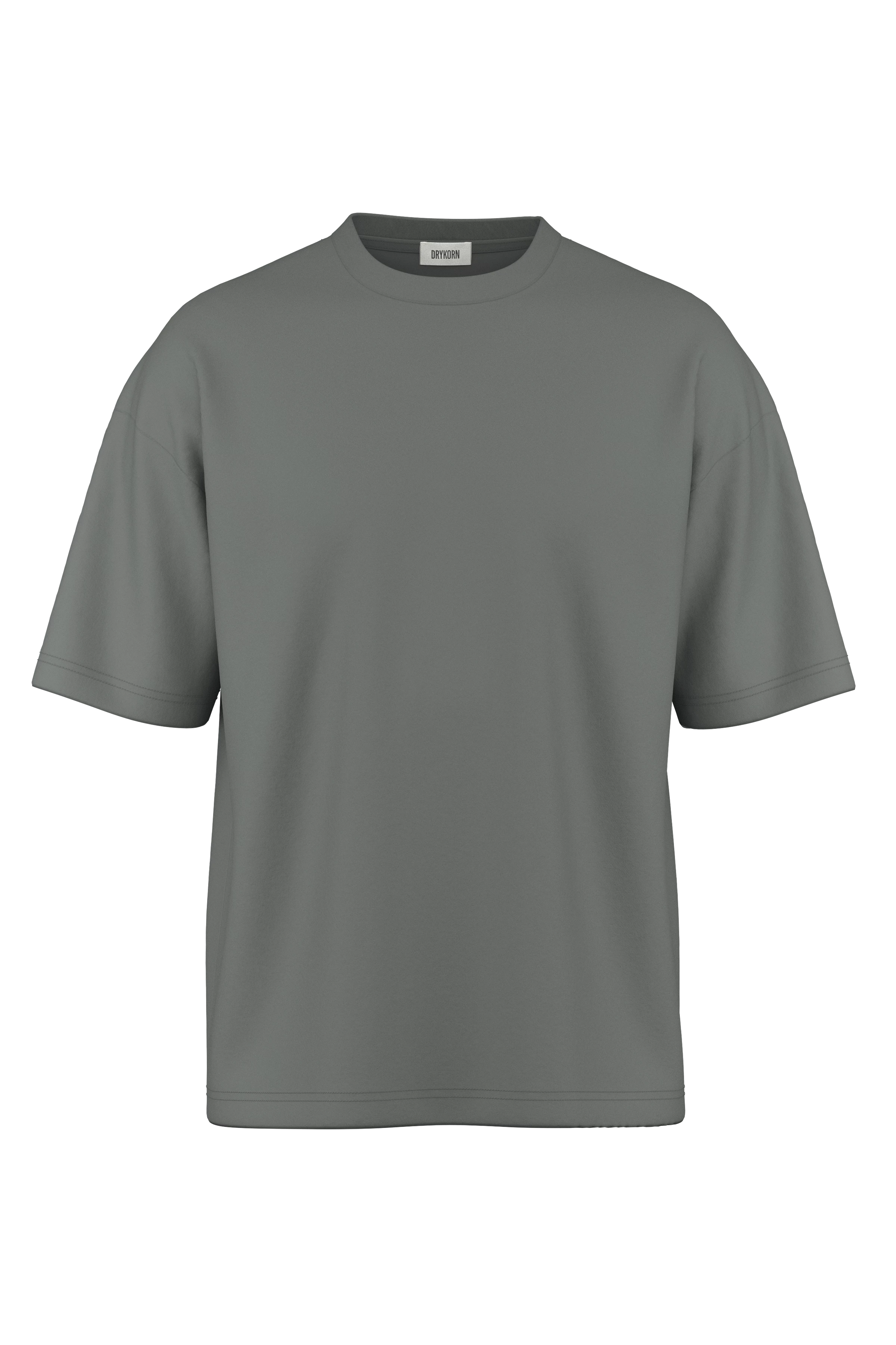 KAYRO - T-Shirt in Baumwolle - Herren - grün - Freisteller Frontansicht