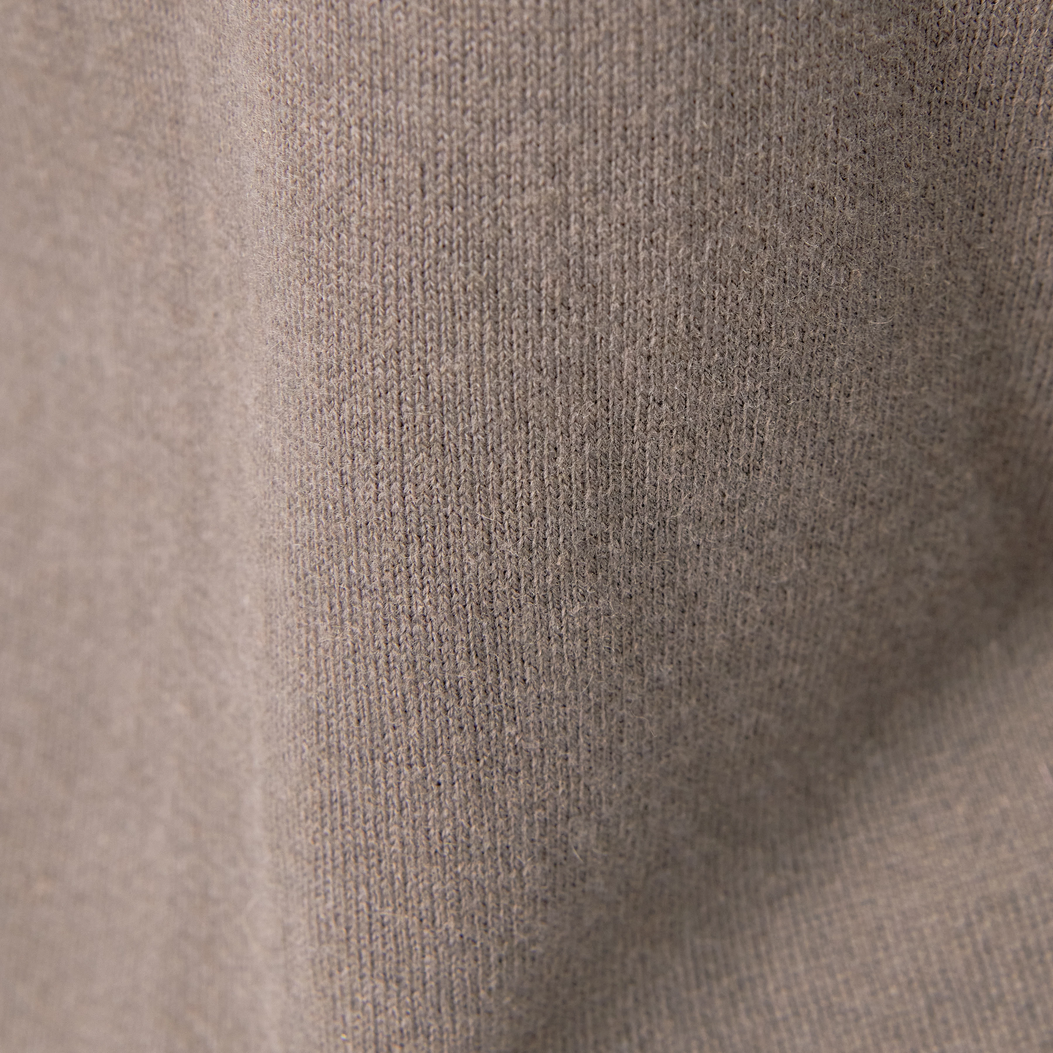 VALDRIK - Crew neck boxy fit jumper - men - brown - Materialbild (B2C)