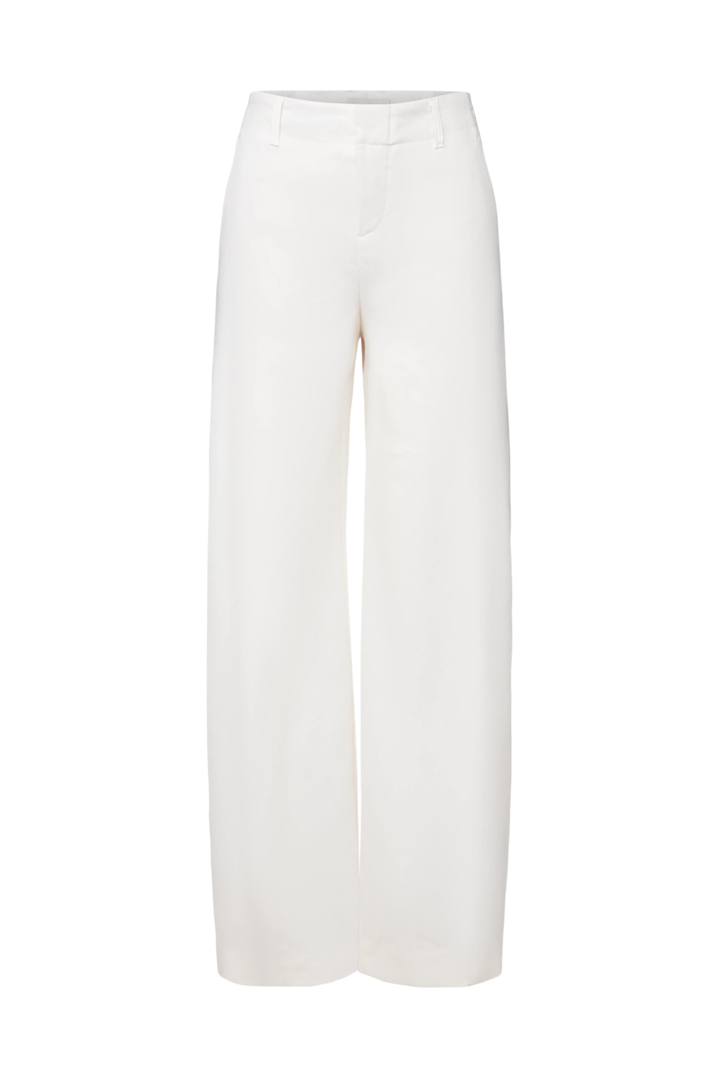DUTIFUL - Wide trousers in linen blend - women - off white - Freisteller Frontansicht