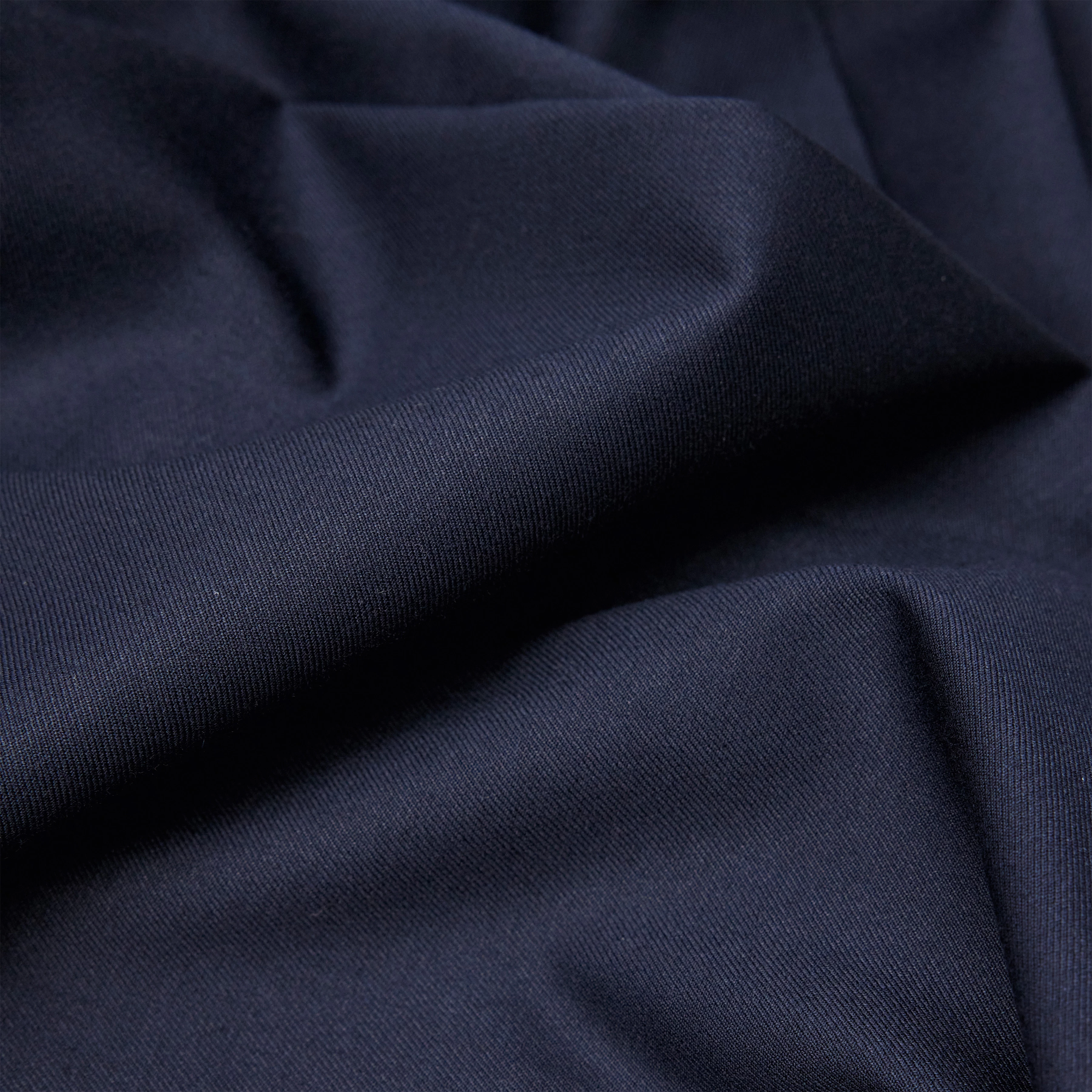 SOUGHT - Pantalon à jambes larges en flanelle douce - women - bleu - Materialbild (B2C)