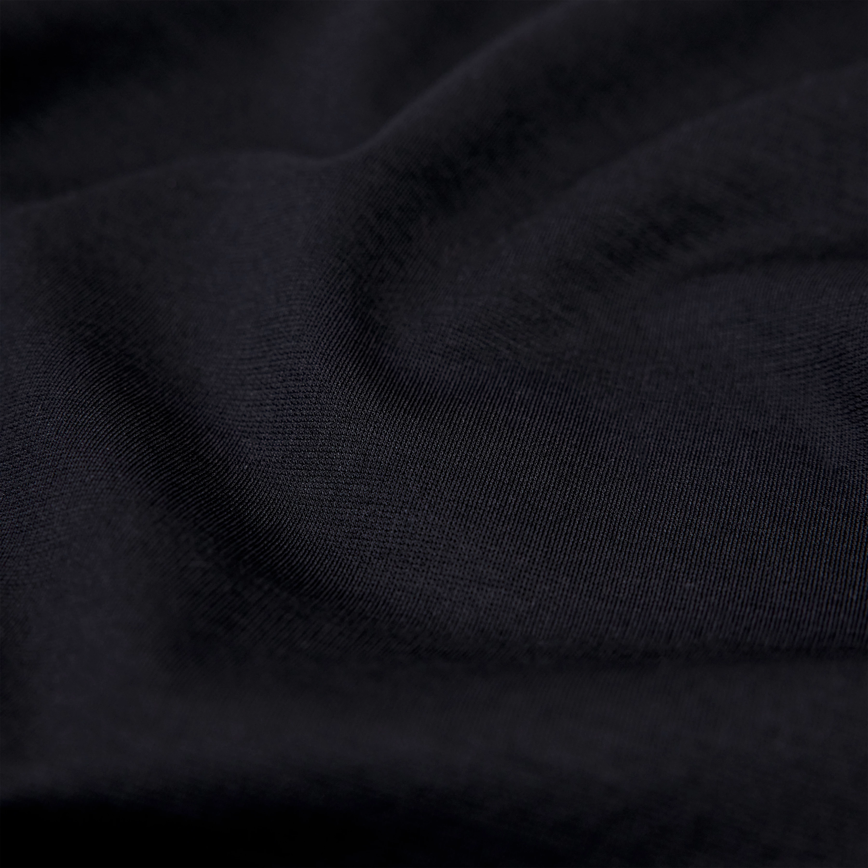 TIRY - Longsleeve in Lyocell-Mix - Damen - schwarz - Materialbild (B2C)