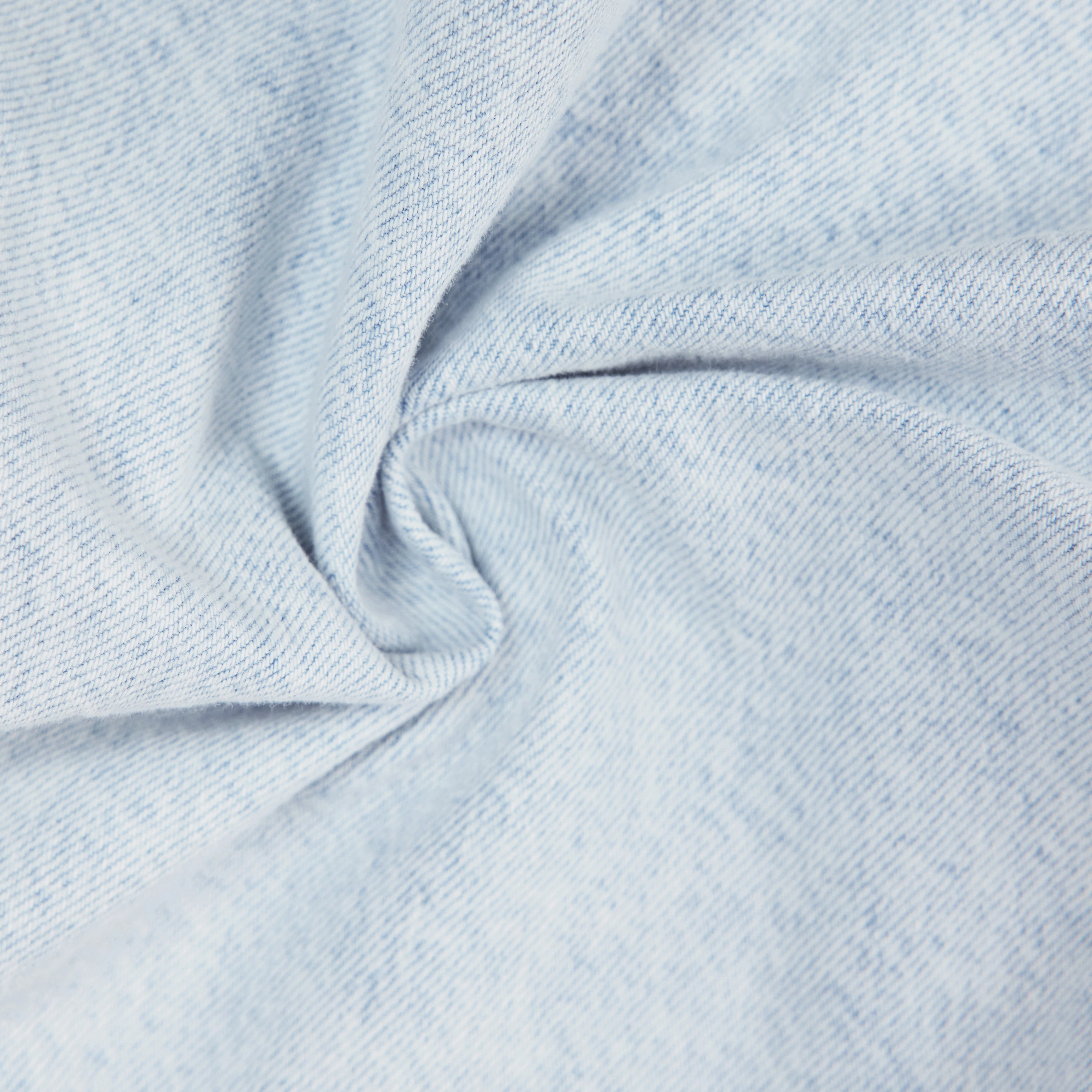 HOLBROOKS - Veste oversized en denim bleu clair - women - bleu - Materialbild (B2C)