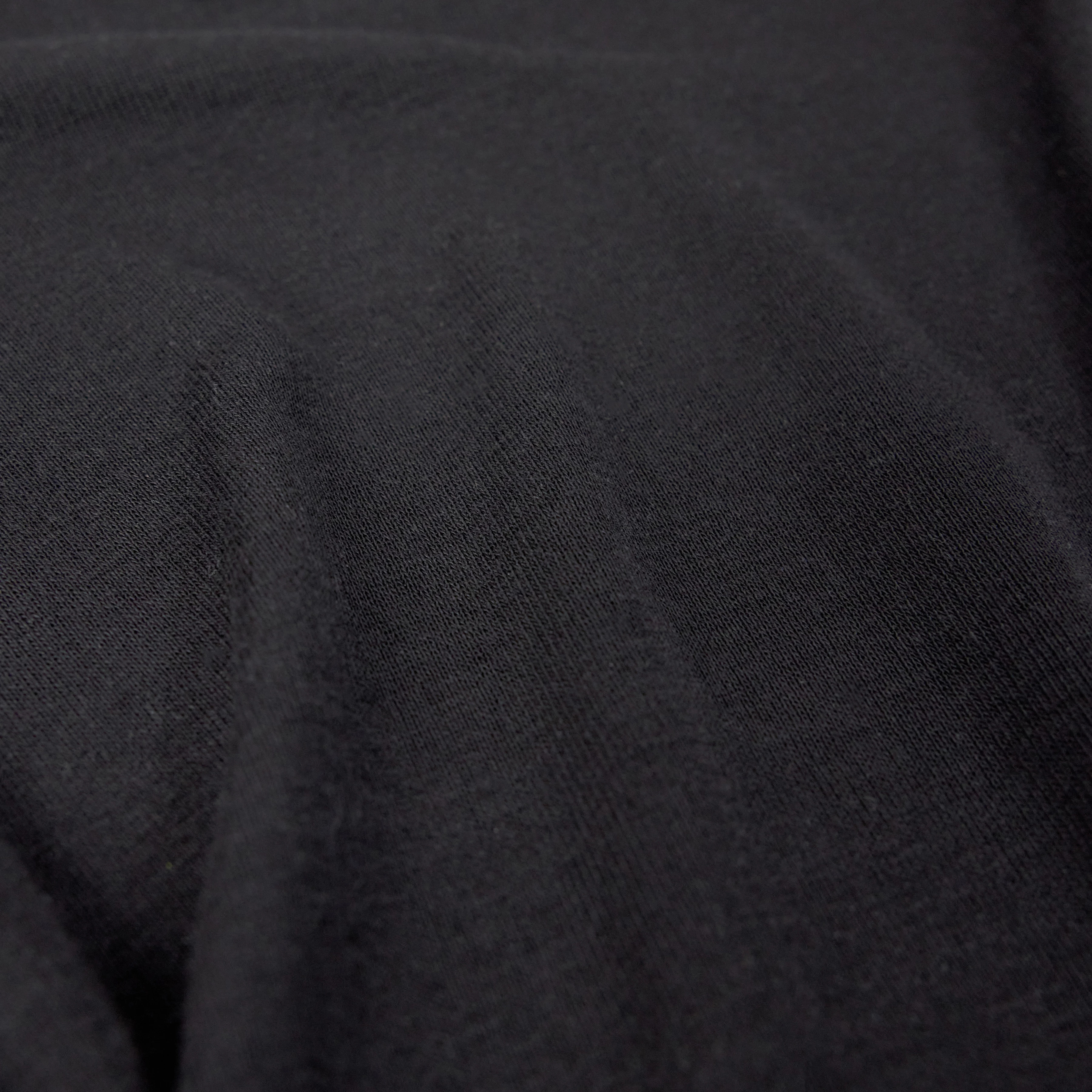 YSARA - Schmales Oberteil in Lyocell-Wolle-Mix - Damen - schwarz - Materialbild (B2C)