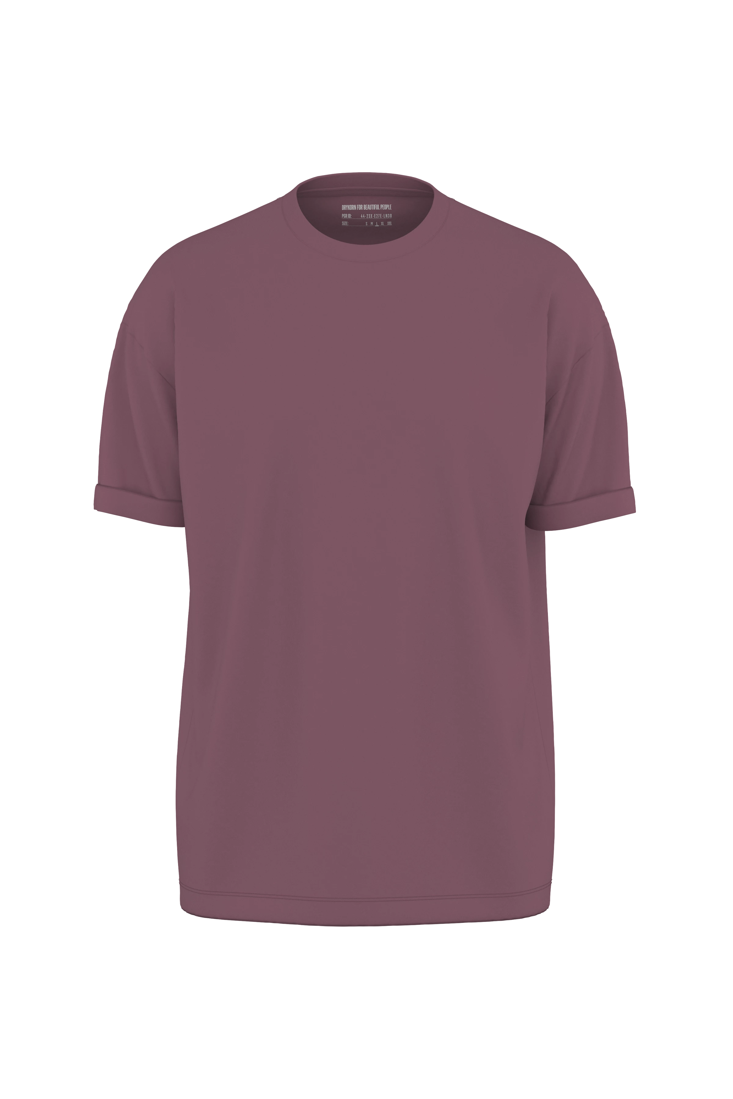 THILO - Relaxed-Fit T-Shirt in reiner Baumwolle - Herren - lila - Freisteller Frontansicht