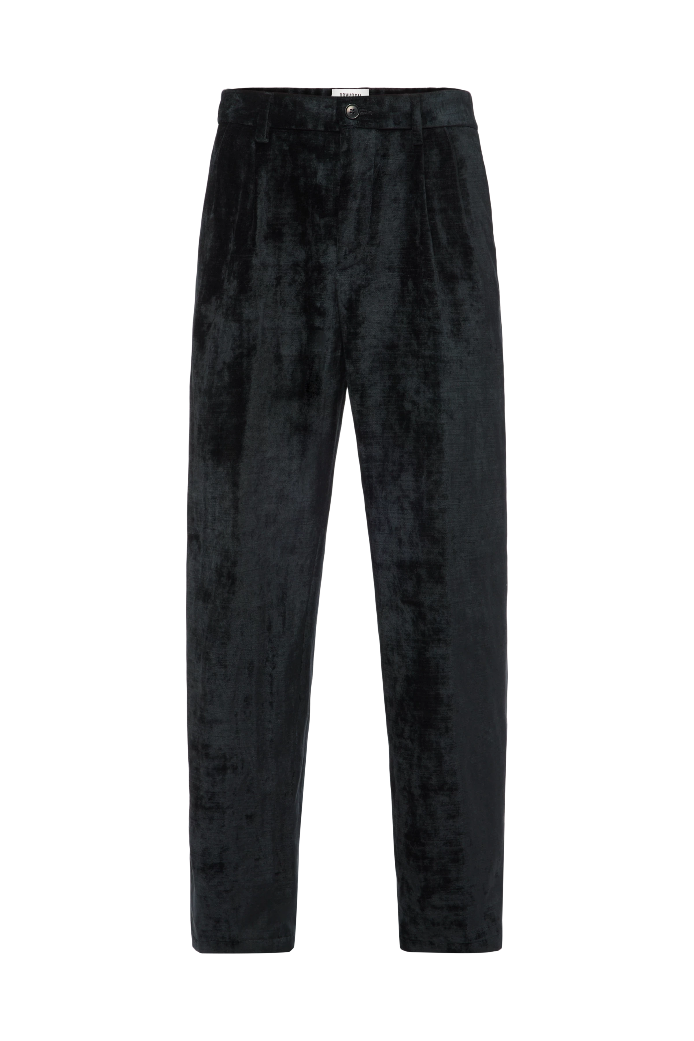 MARYKO - Tailored Pants in Samt - Herren - schwarz - Freisteller Frontansicht