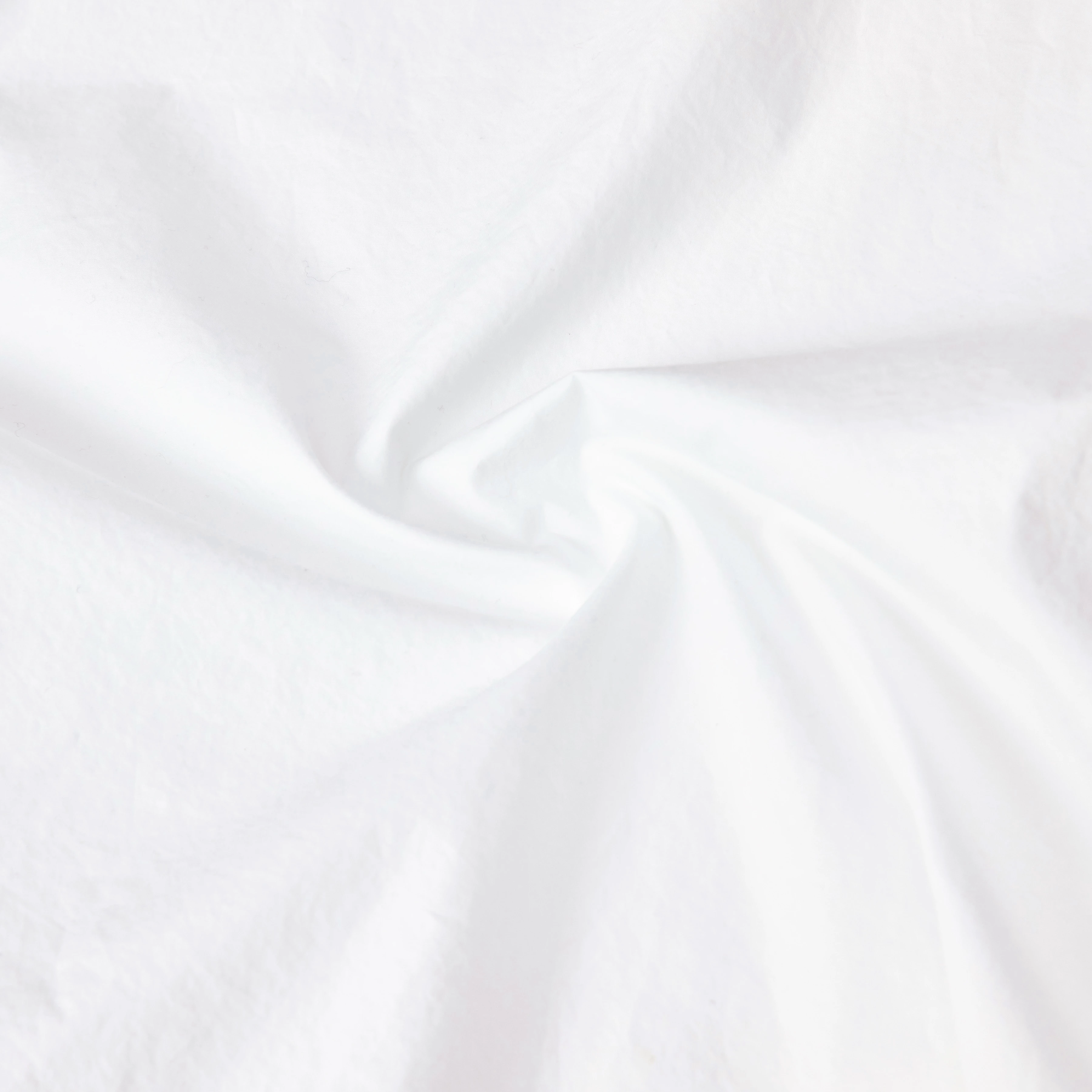 CLOELIA - Classic shirt blouse in poplin - women - white - Materialbild (B2C)