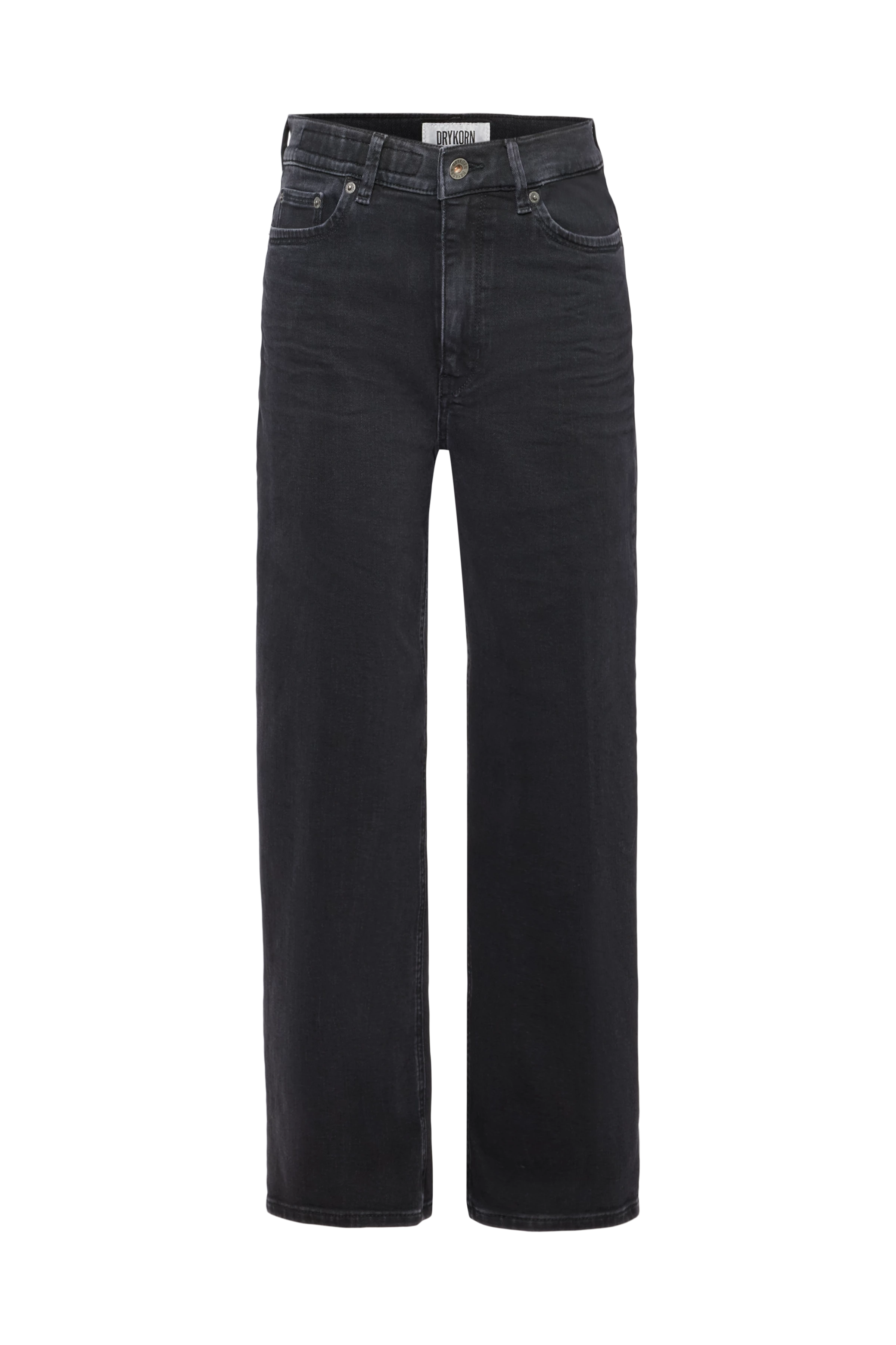 FLOWN - Low-Waist Jeans in Black-Denim - Damen - schwarz - Freisteller Frontansicht