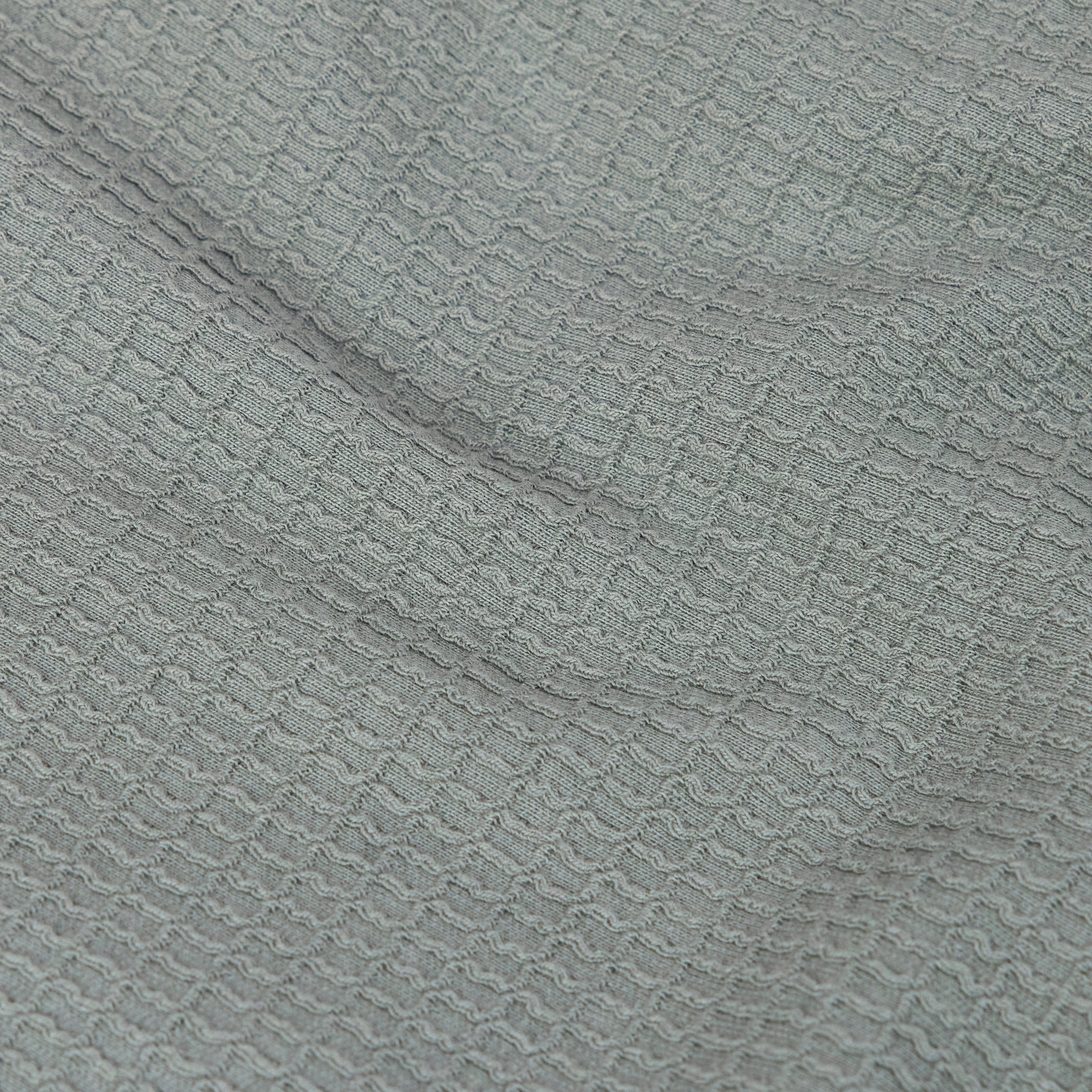 BASIIL - Chemise manches courtes Relaxed Fit en coton Dry Touch - men - vert - Materialbild (B2C)