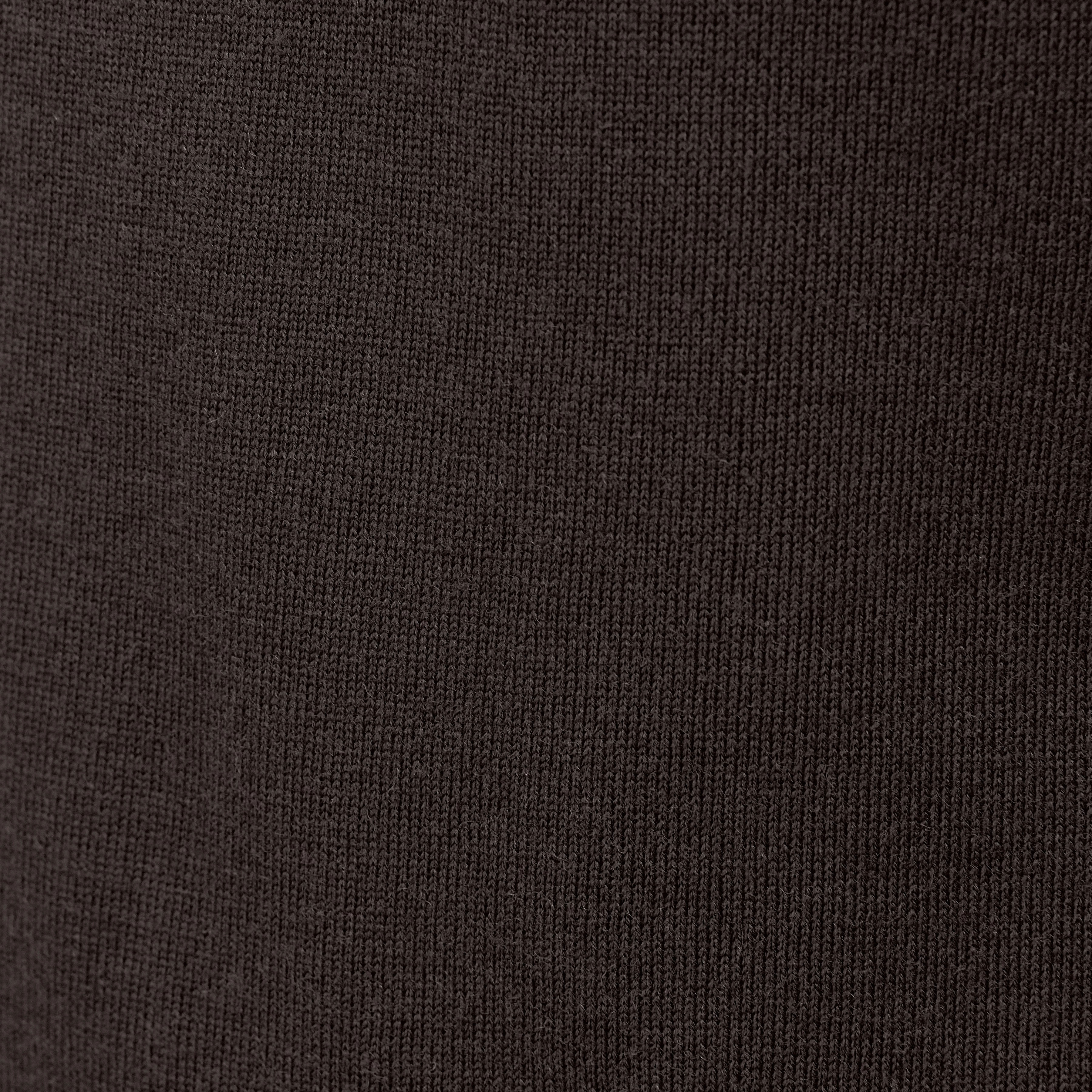 ARWON - Getailleerde coltrui van merinowol - heren - bruin - Materialbild (B2C)