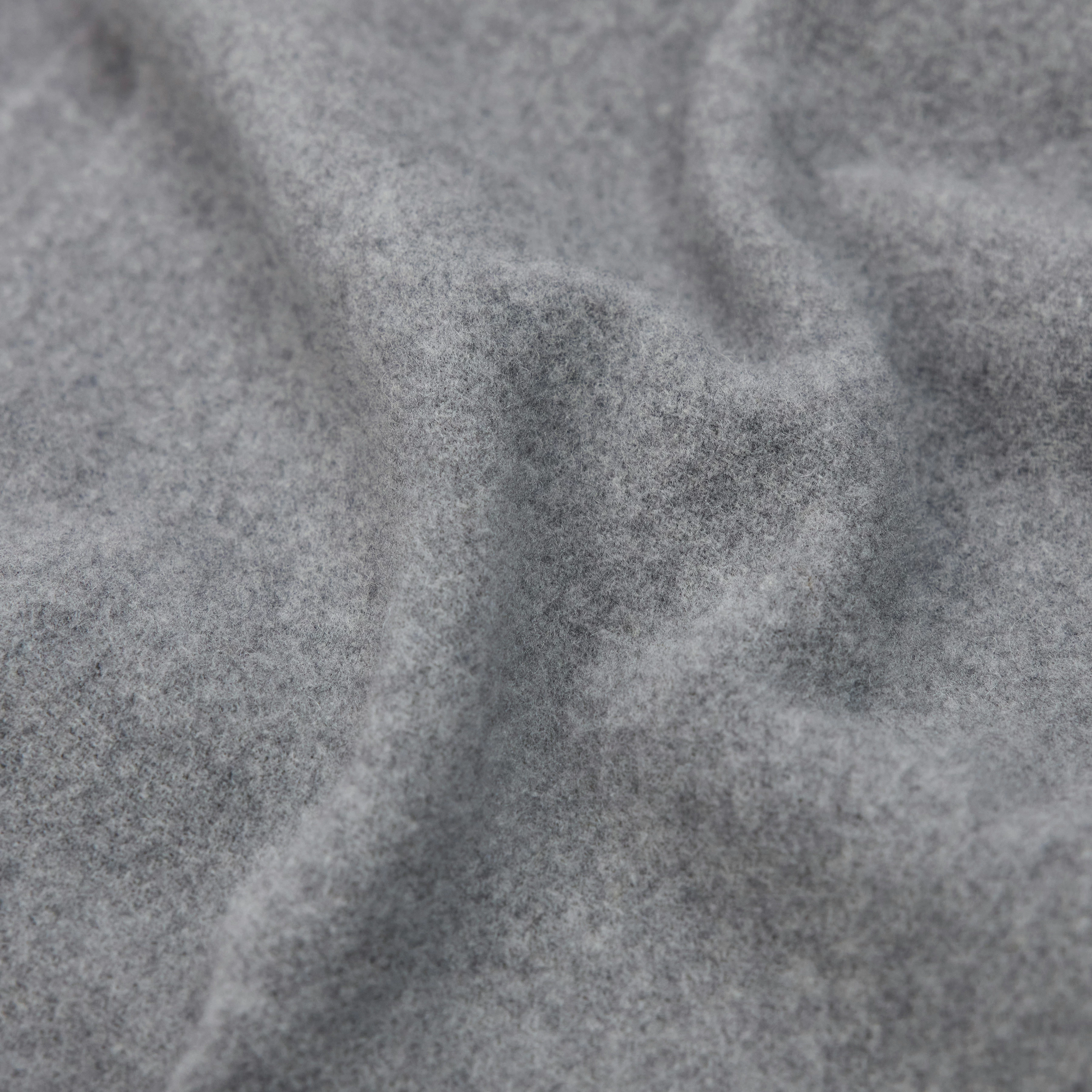 GAZE_4 - Scarf in wool twill - unisex - grey - Materialbild (B2C)