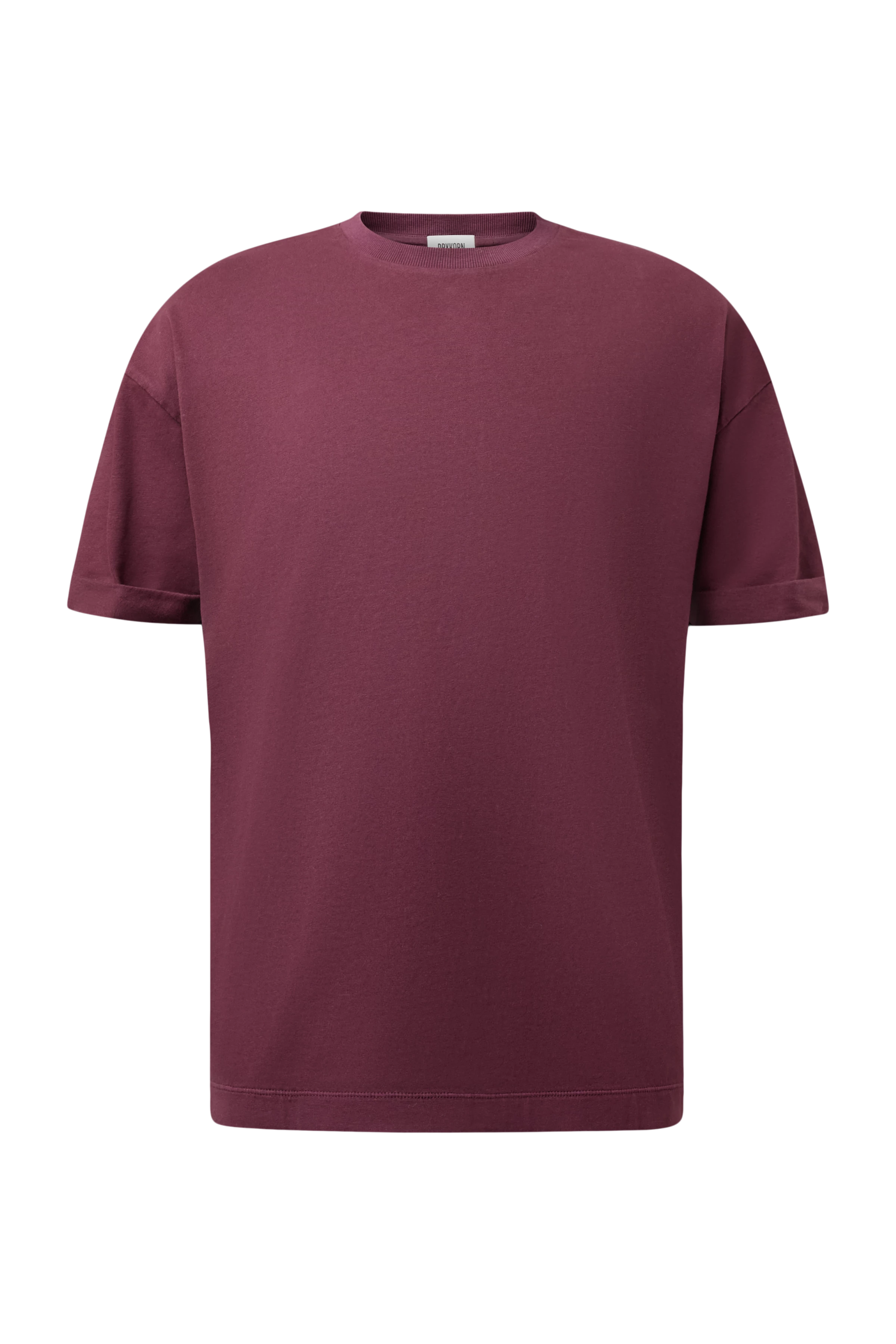 THILO - Relaxed Fit T-Shirt in softer Baumwolle und Washed Look - Herren - rot - Freisteller Frontansicht