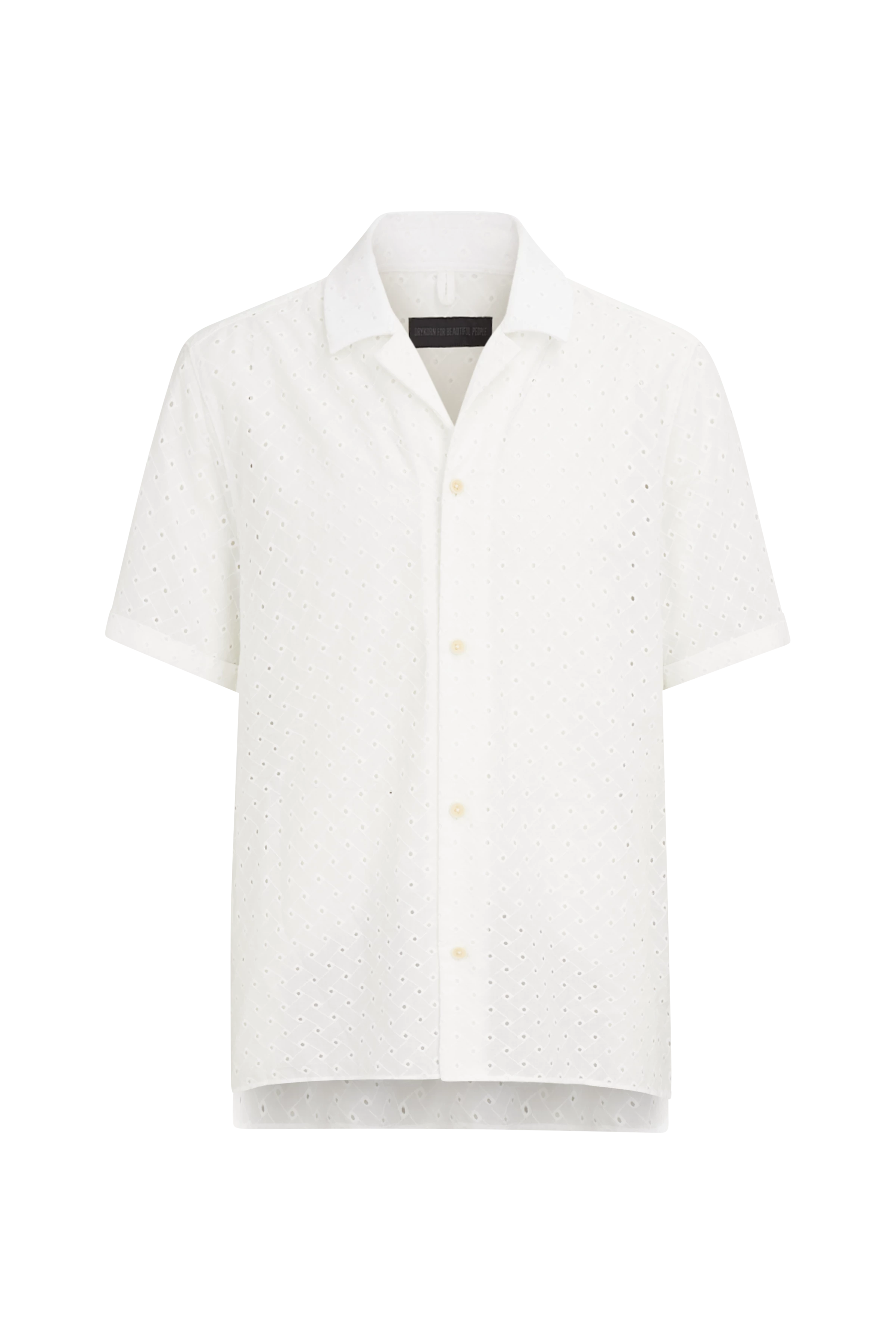 Men casual shirt BIJAN_2 in off white from DRYKORN