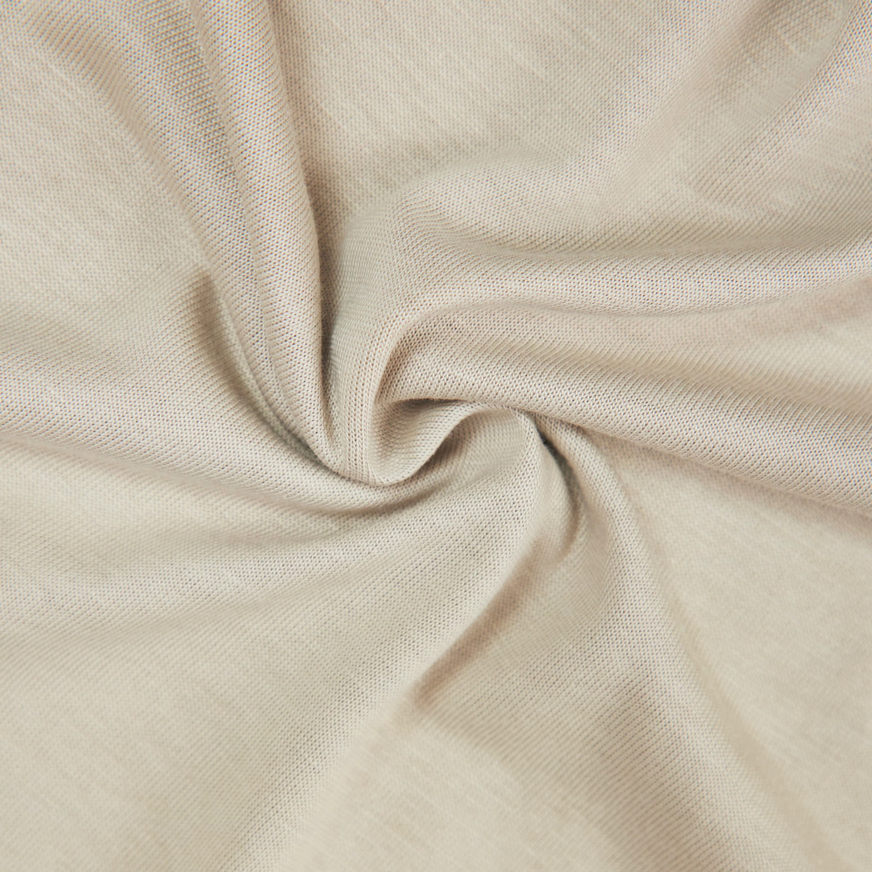 VANOPE - T-shirt in lyocell-cotton mix - women - beige - Materialbild (B2C)