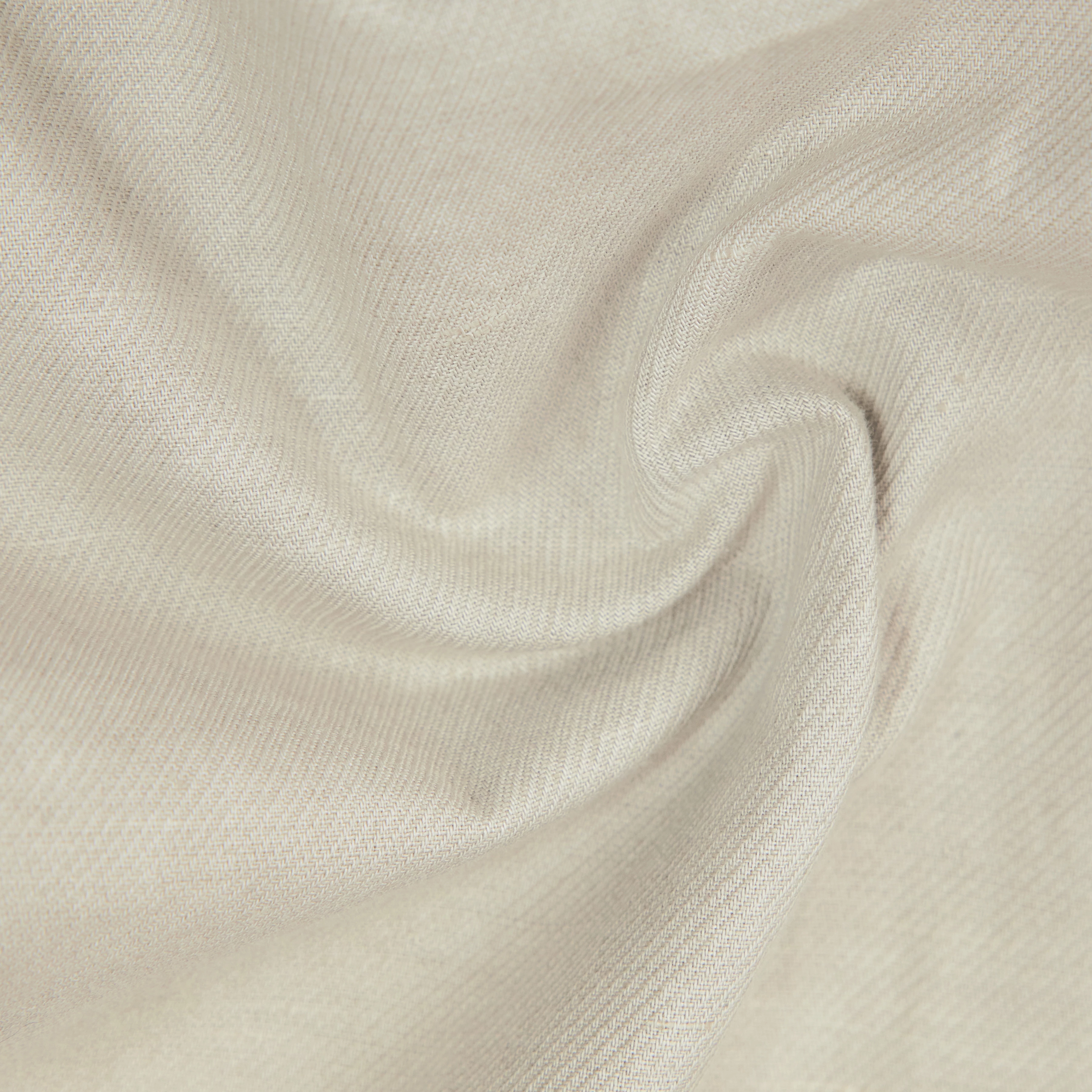 DERIVE - Mid-waist jeans in cotton-linen blend - women - beige - Materialbild (B2C)