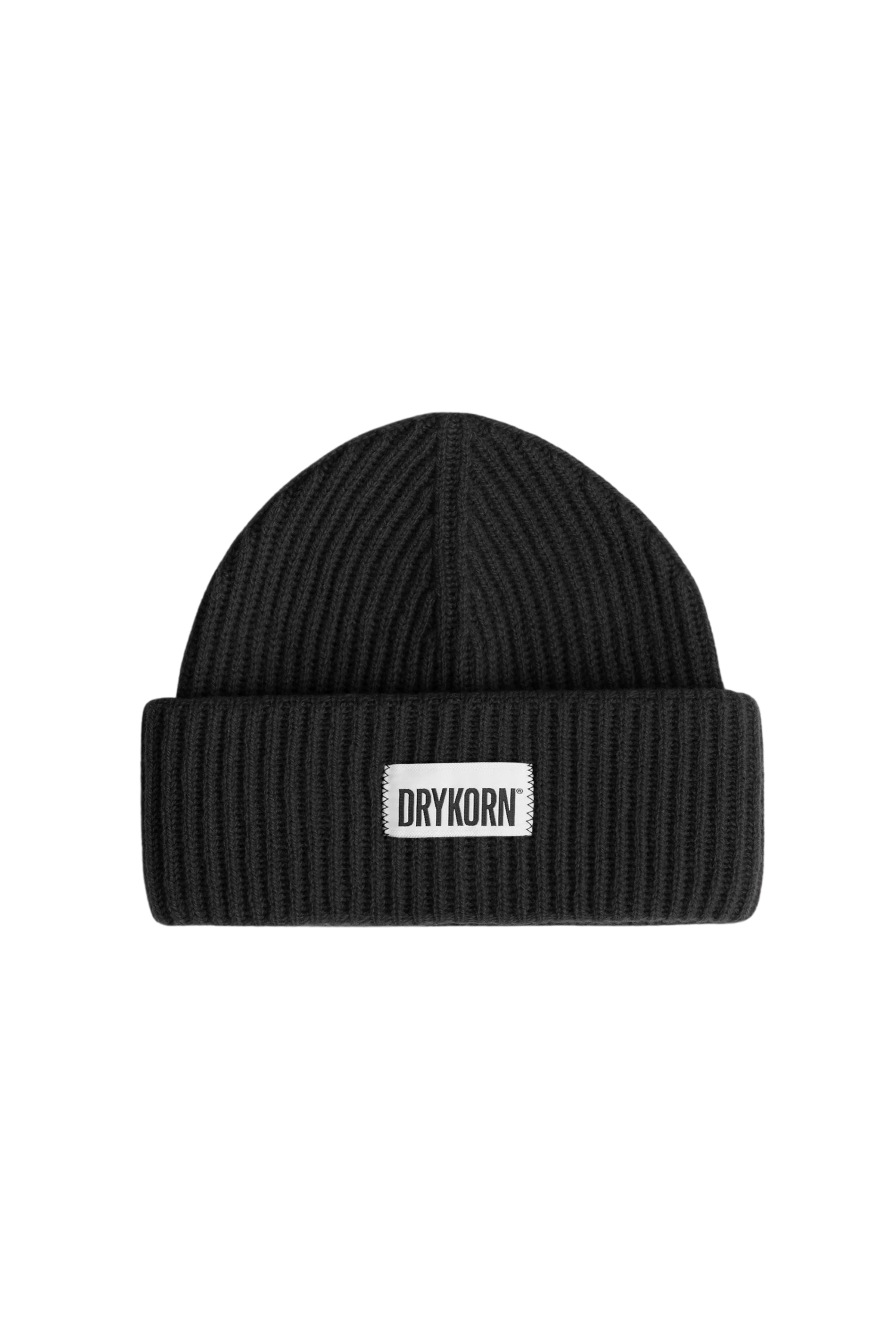 NEREA - Virgin wool beanie - unisex - Natural Aluminium - Freisteller Frontansicht