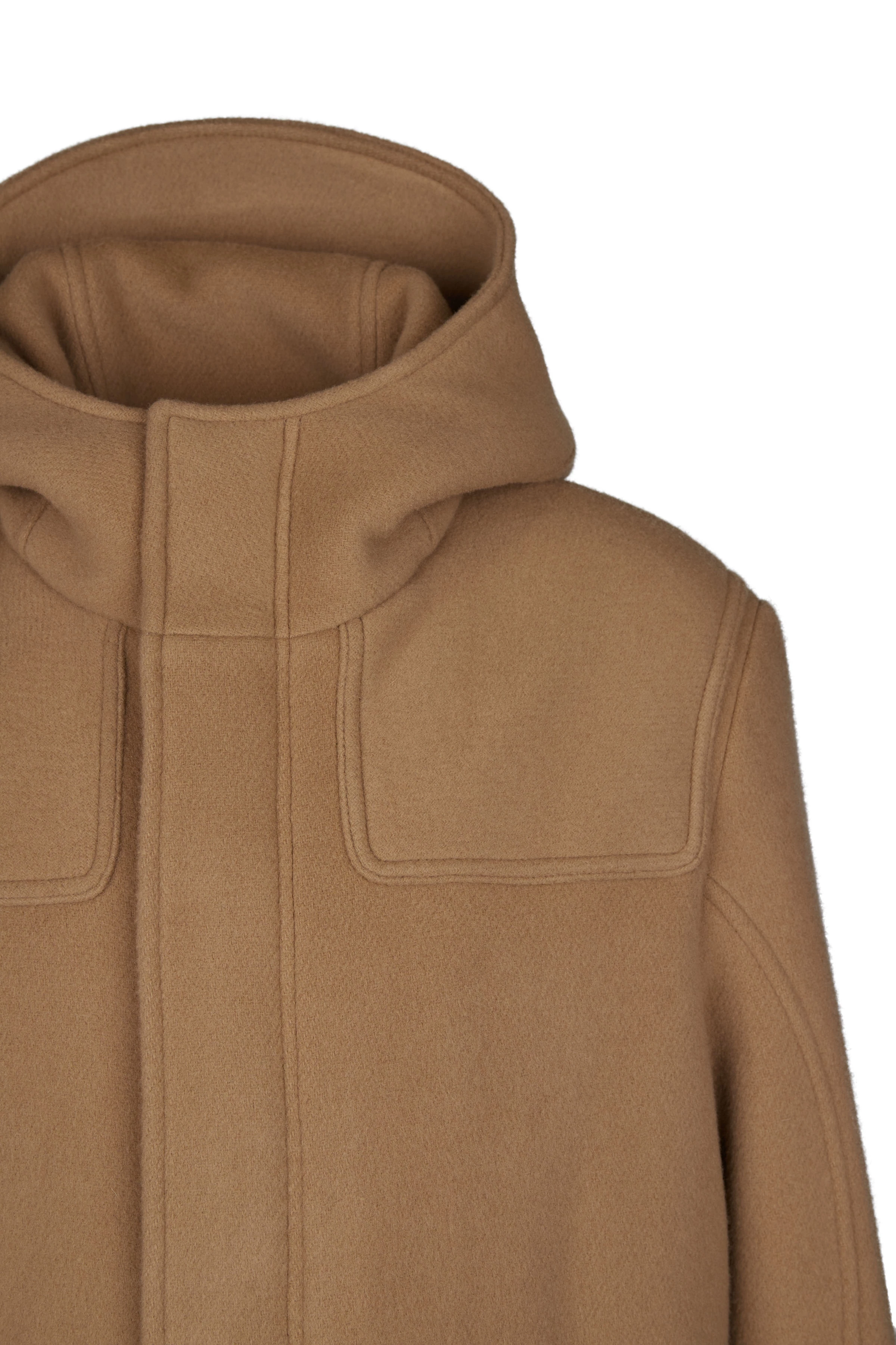 LORINO - Dufflecoat aus Wollmix - Herren - braun - Freisteller Detailansicht