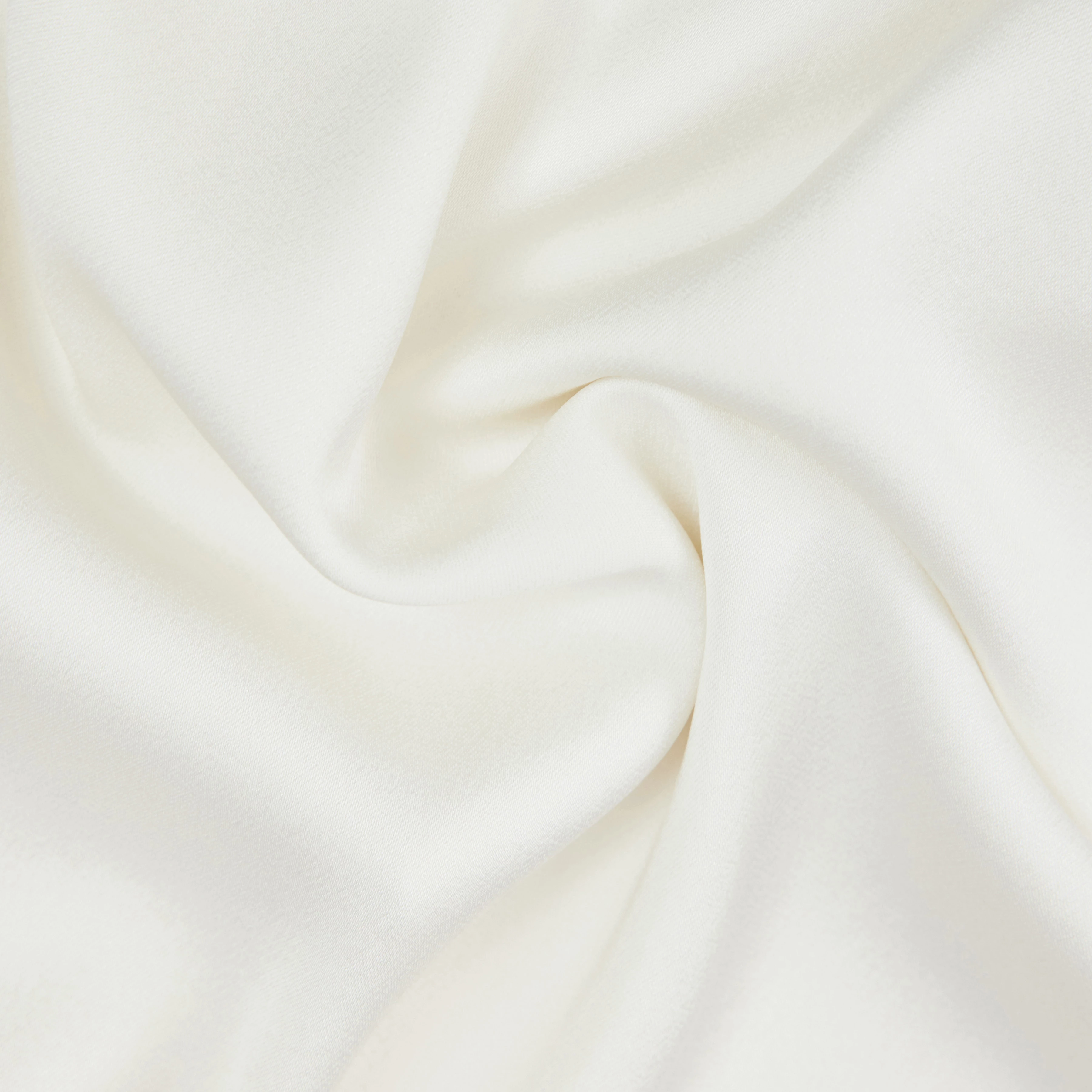 ALVARA - Satin blouse with stand-up collar - women - off white - Materialbild (B2C)
