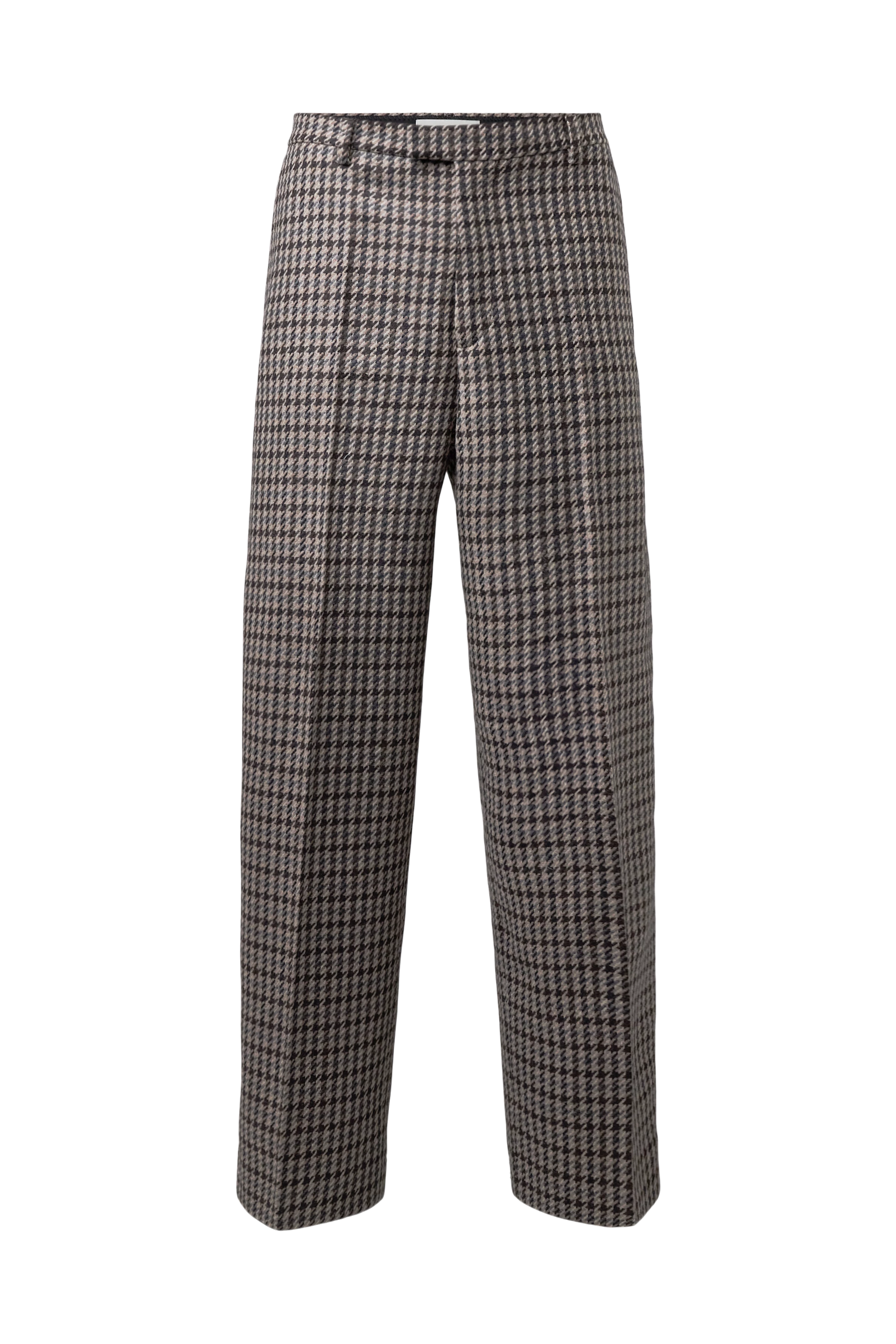 NODACO - Classic trousers in wool blend - men - brown - Freisteller Frontansicht