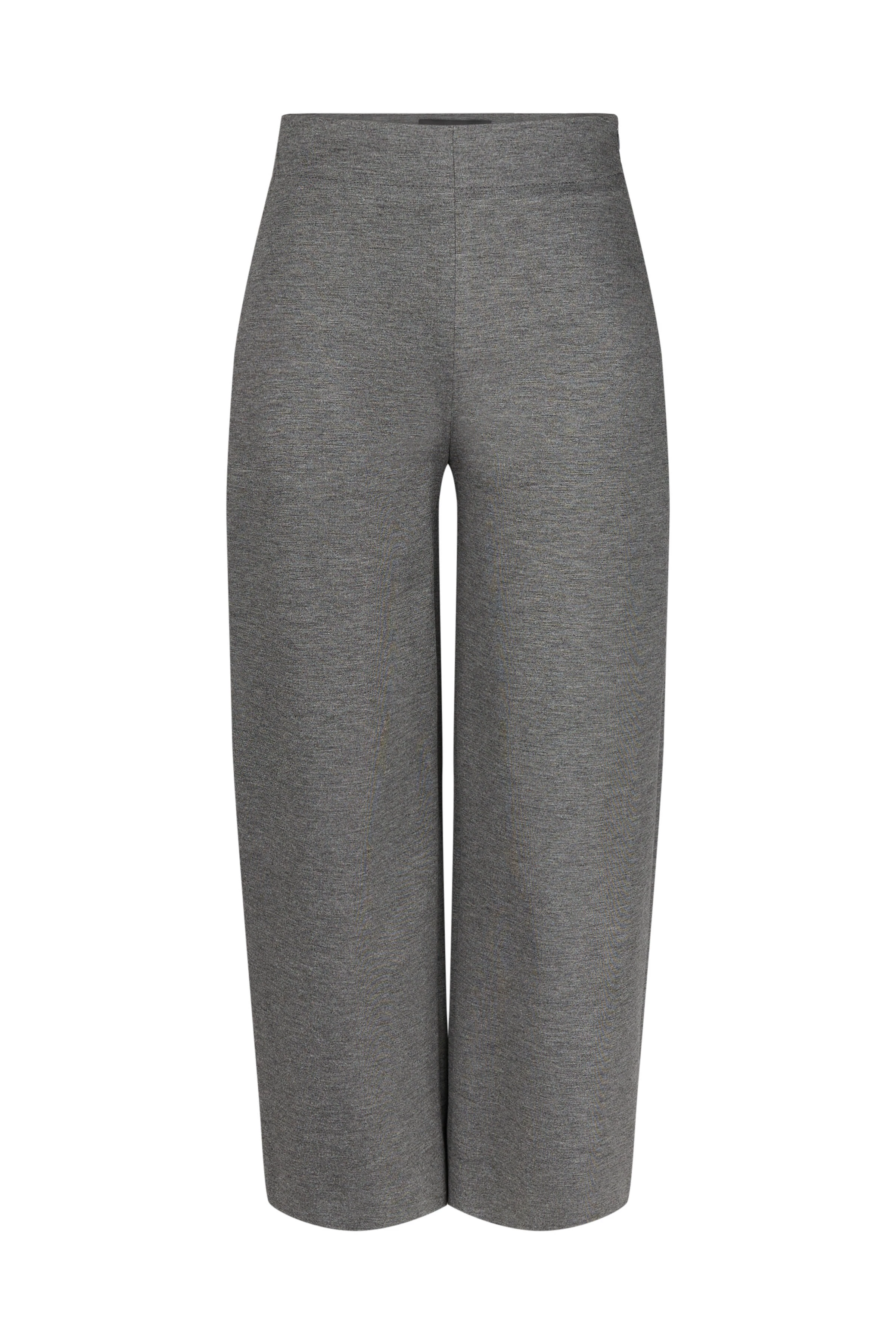 SEAL - jersey trousers with barrel leg - women - grey - Freisteller Frontansicht