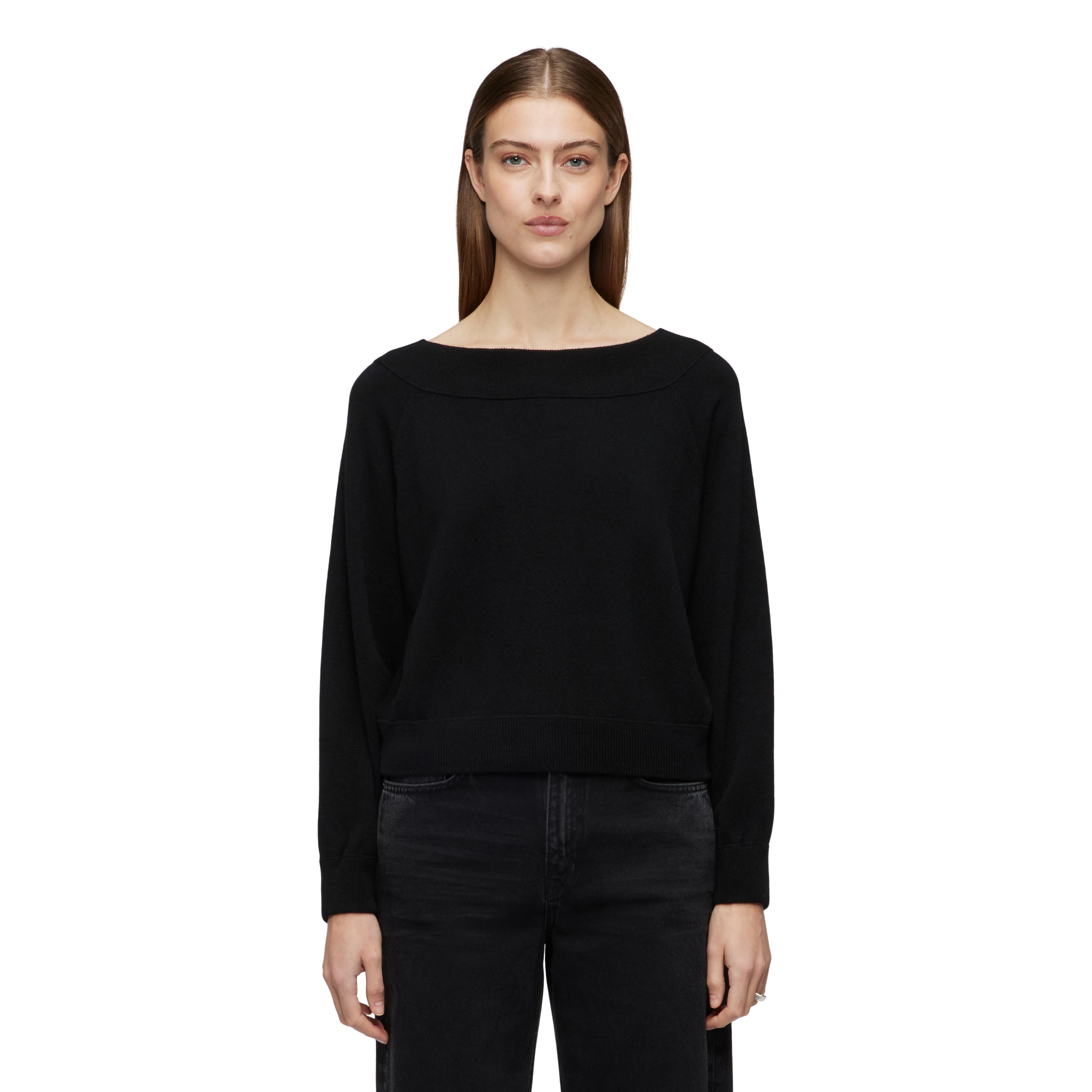 Damen Strickpullover EUGENA in schwarz von DRYKORN