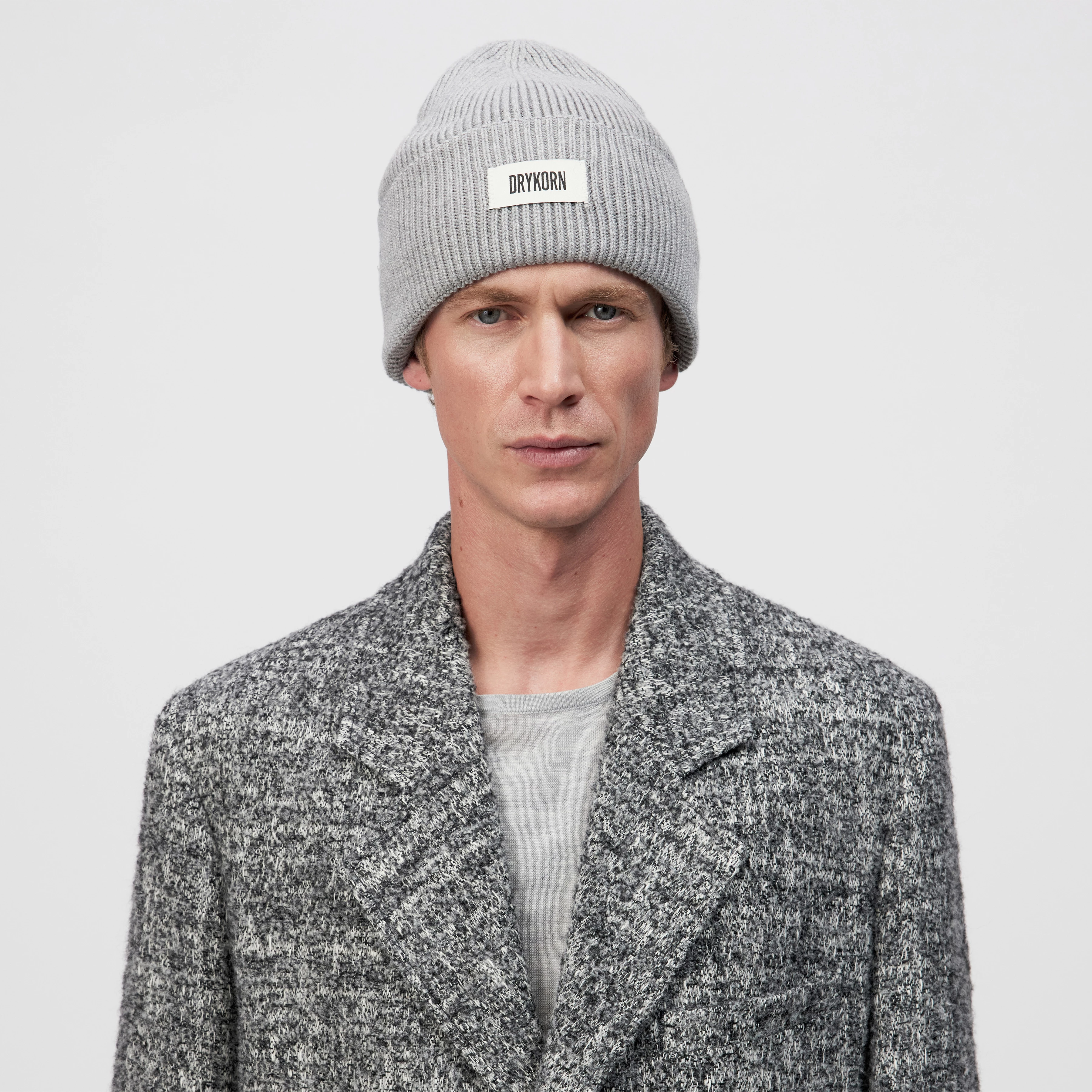 LOAH_3 - Bonnet en coton mélangé - unisex - gris - Rückansicht