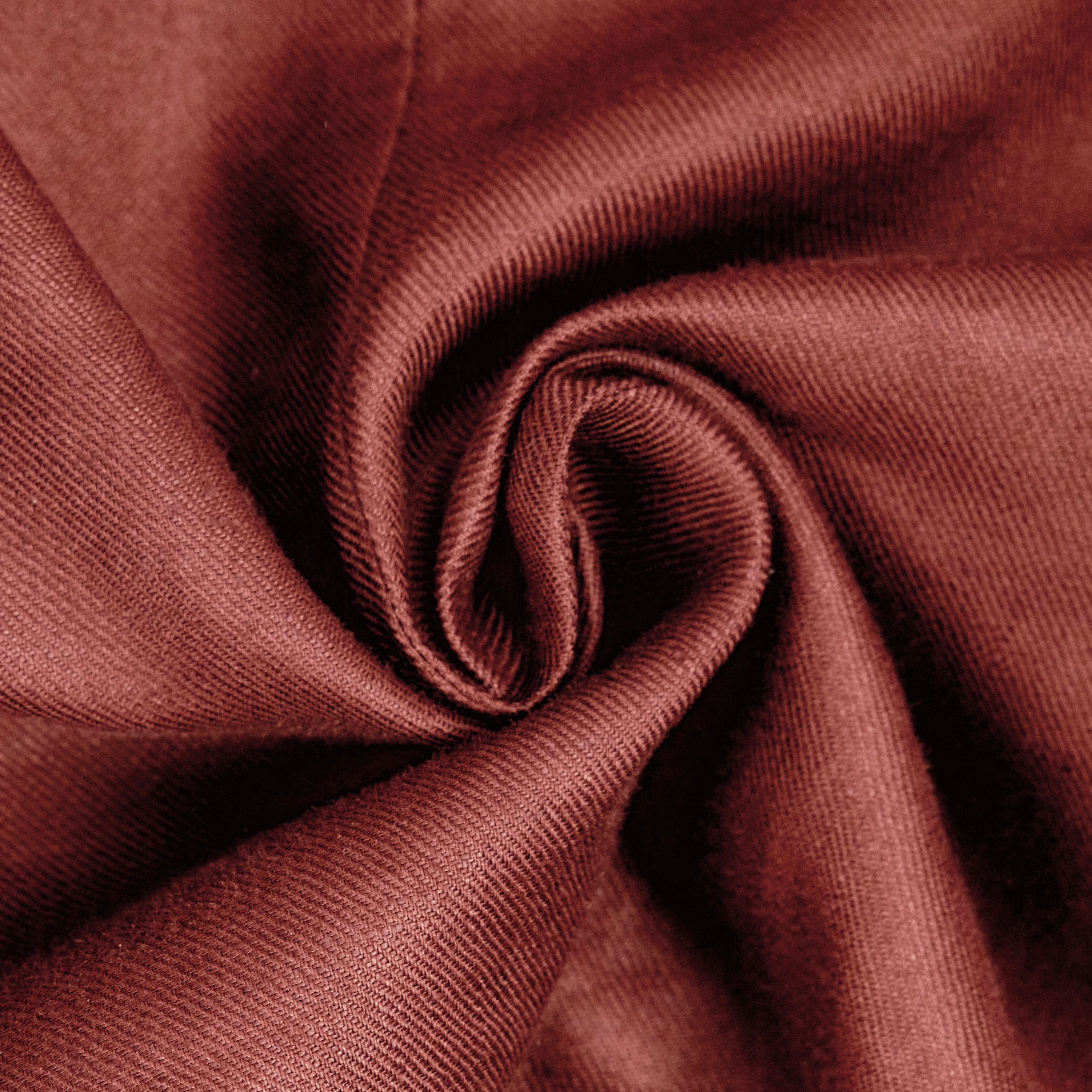 AQUITE - Pantalon Marlene en pur lin - women - rouge - Materialbild (B2C)