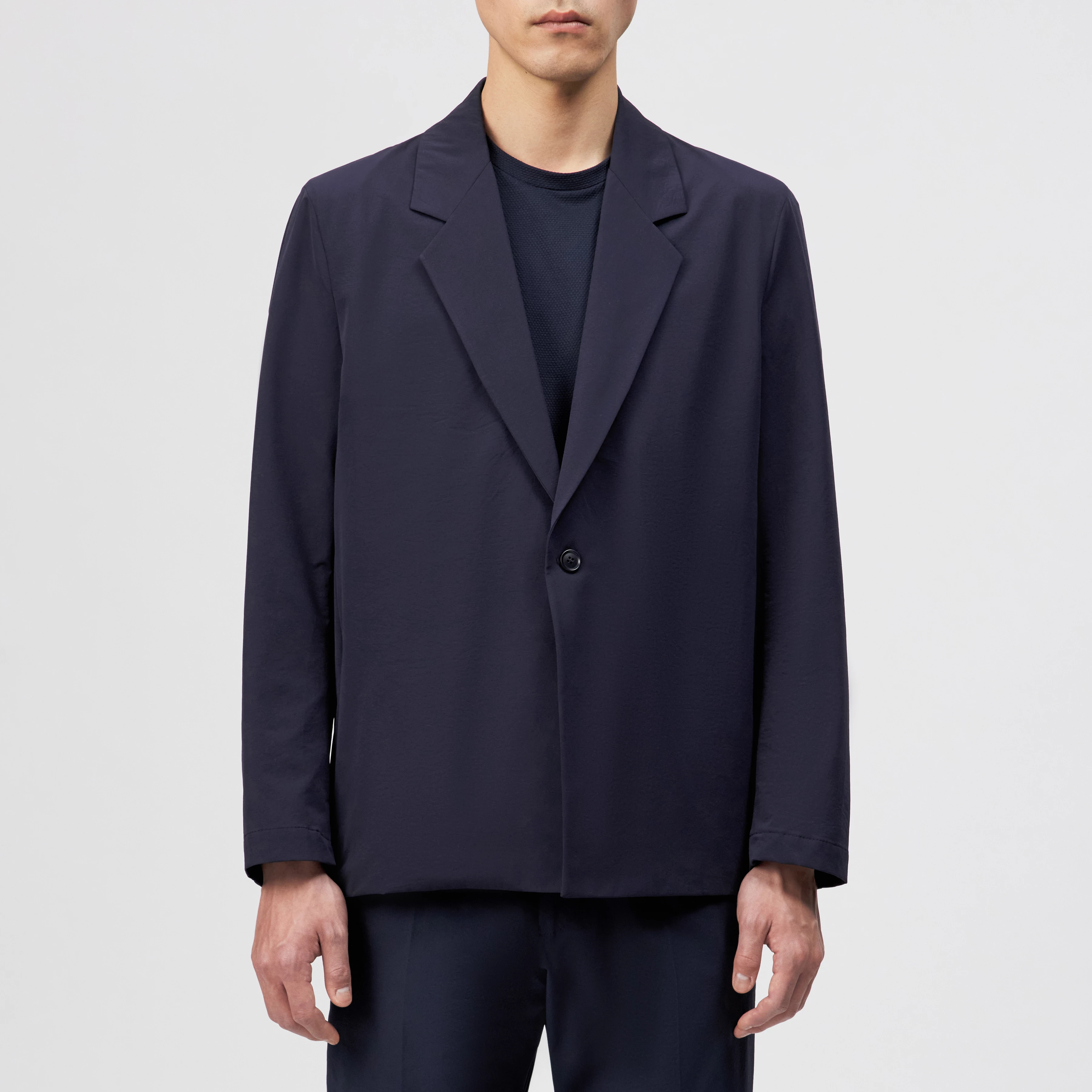 NOLEN - Veste à un bouton avec revers à crans - men - bleu - Frontansicht