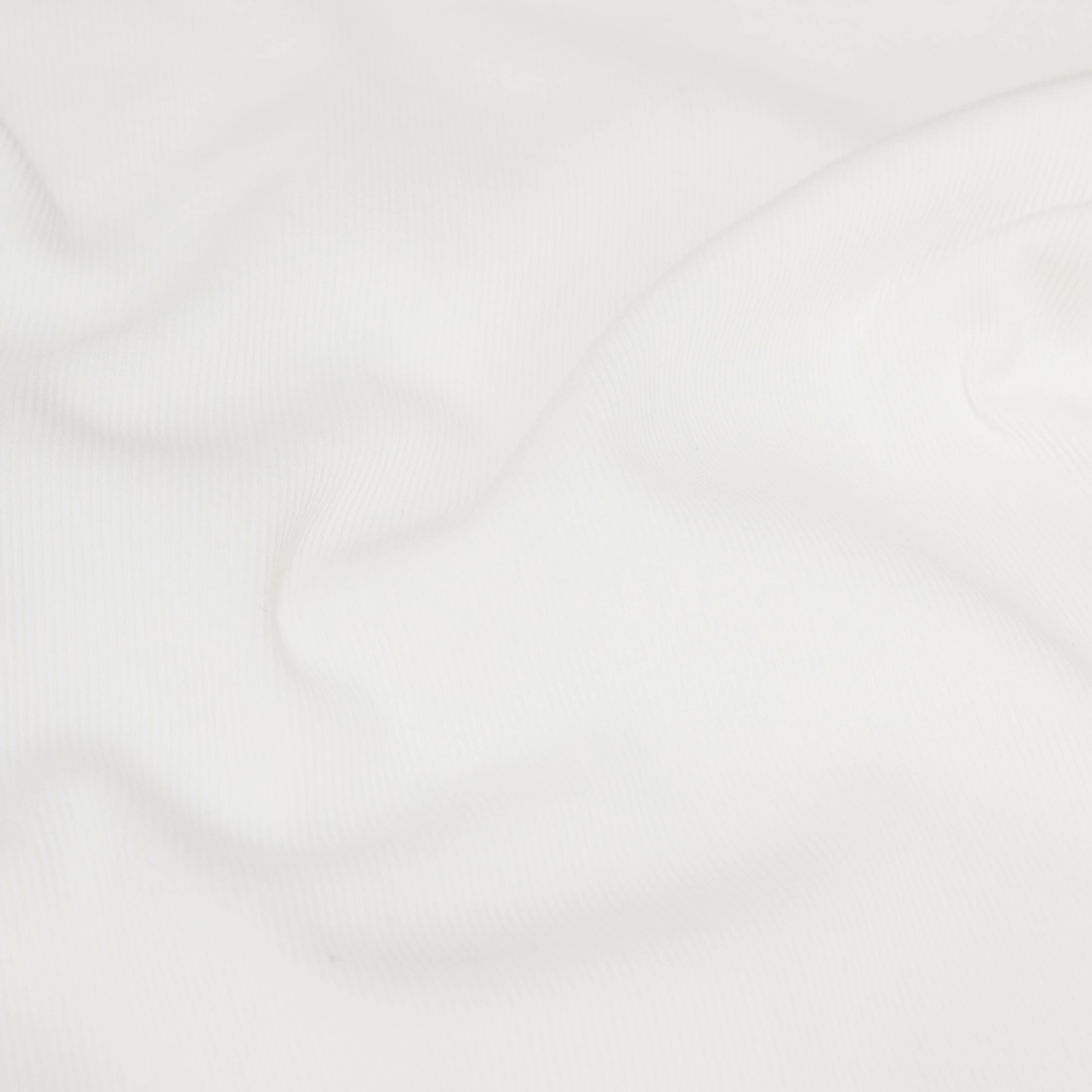 TALDOR - Longsleeve in gewaschener Rippe - Herren - off white - Materialbild (B2C)