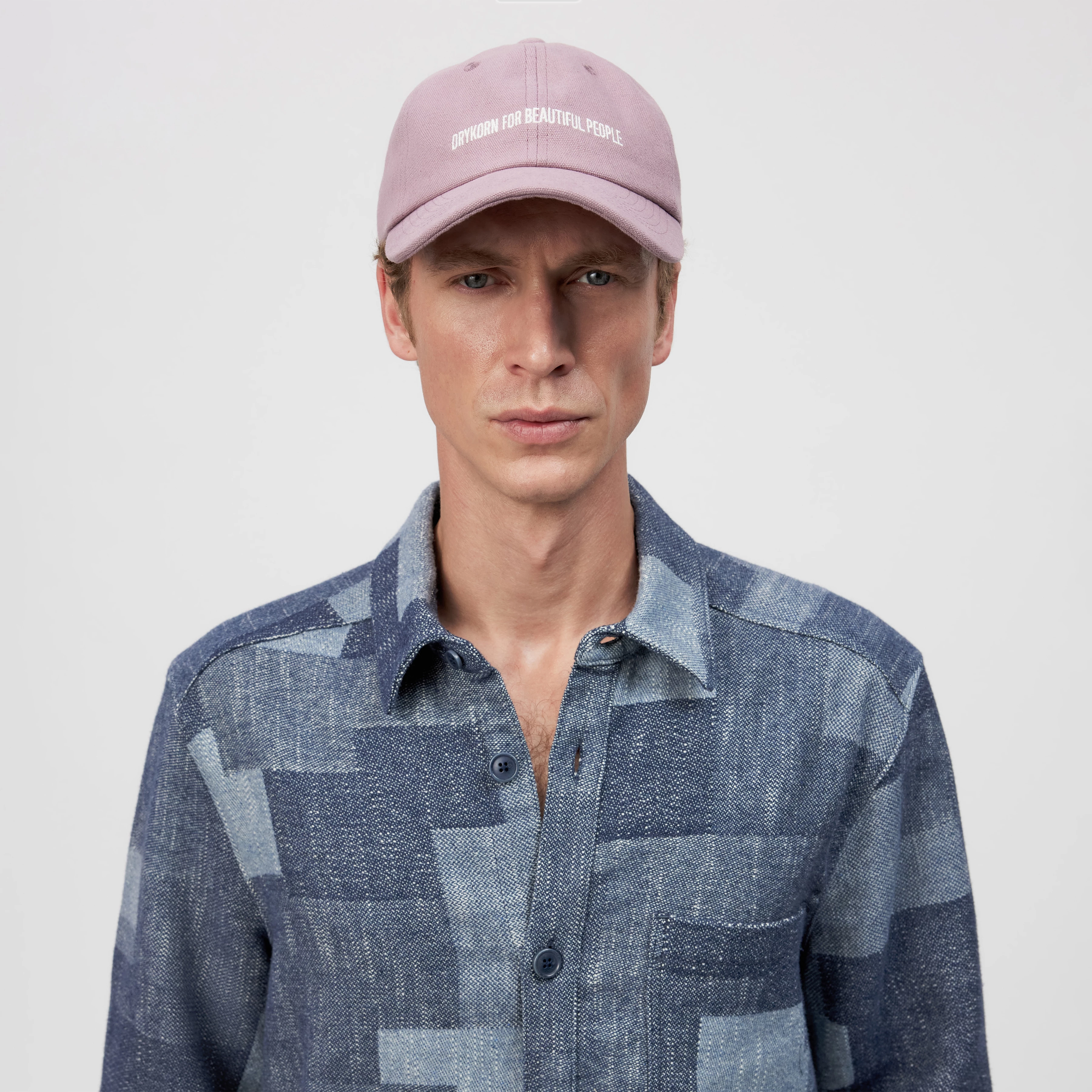 JESPER - Cap in Baumwolle - Unisex - lila - Rückansicht