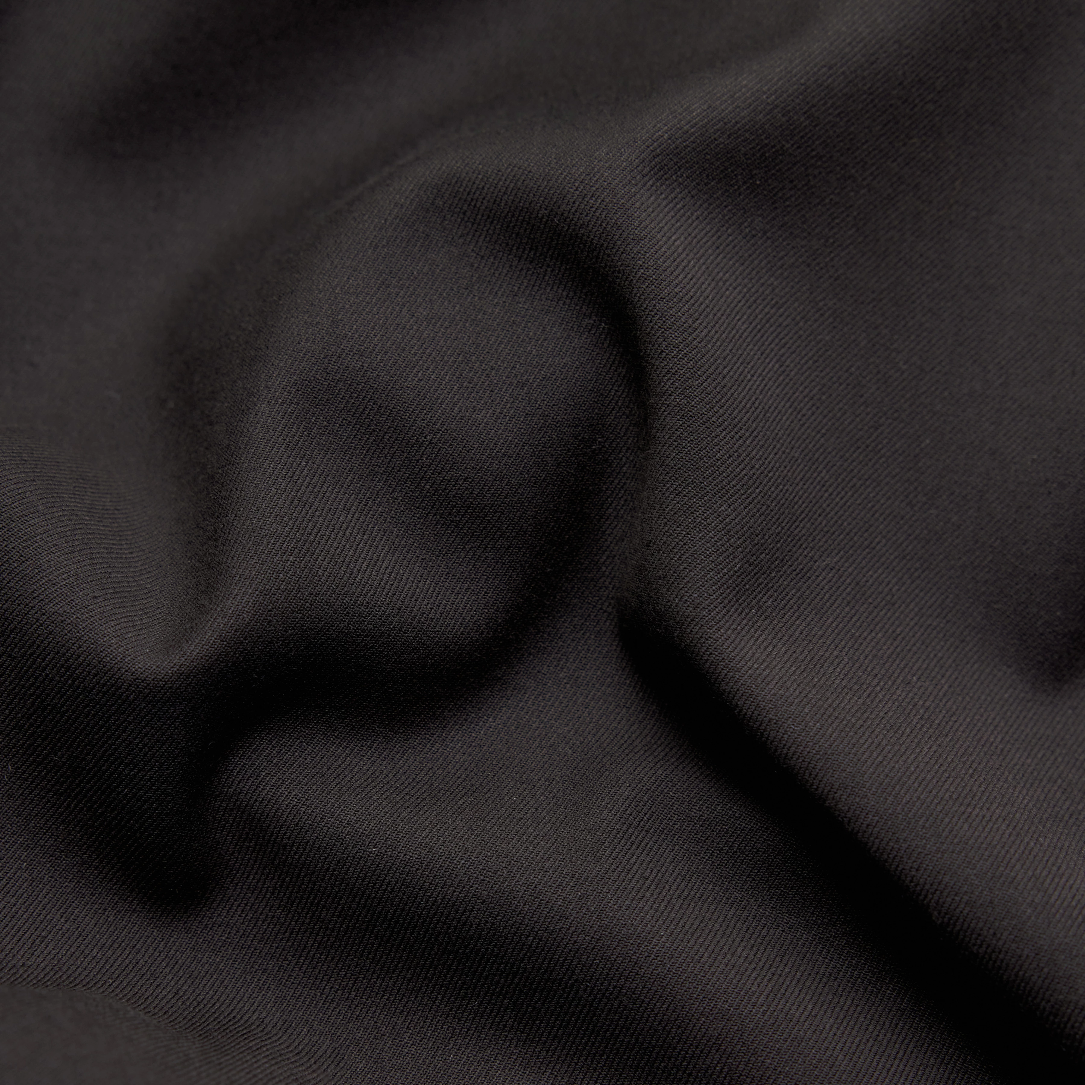 CRAWL - Bundfaltenhose in softem Flanell - Damen - braun - Materialbild (B2C)