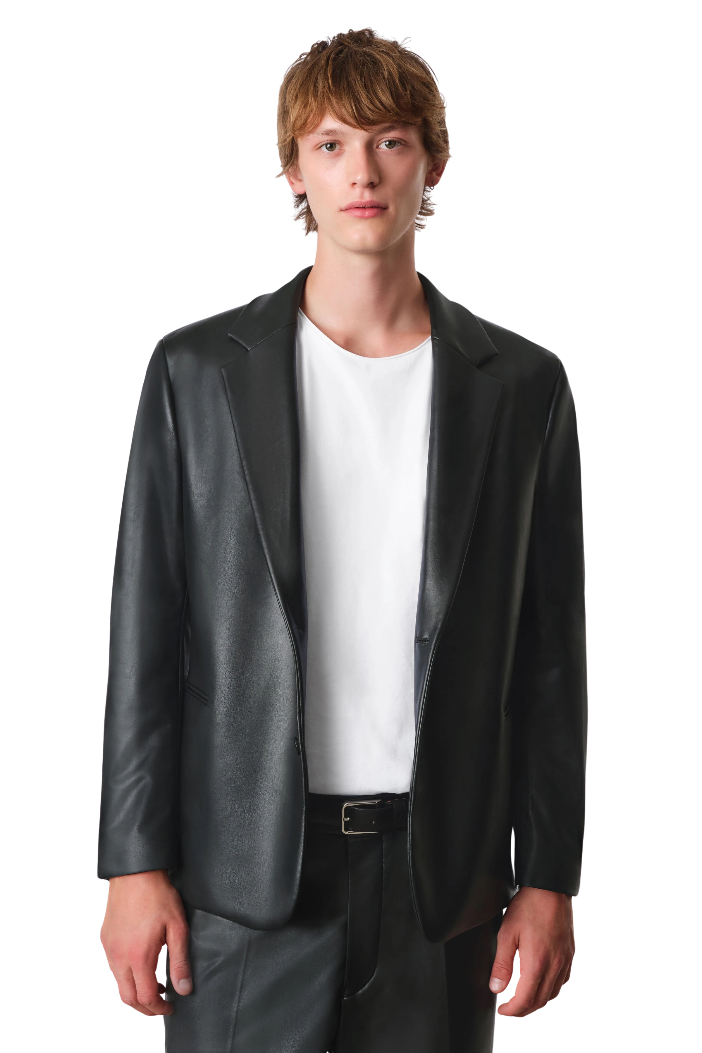 Men tailored blazer KEBY in black from DRYKORN