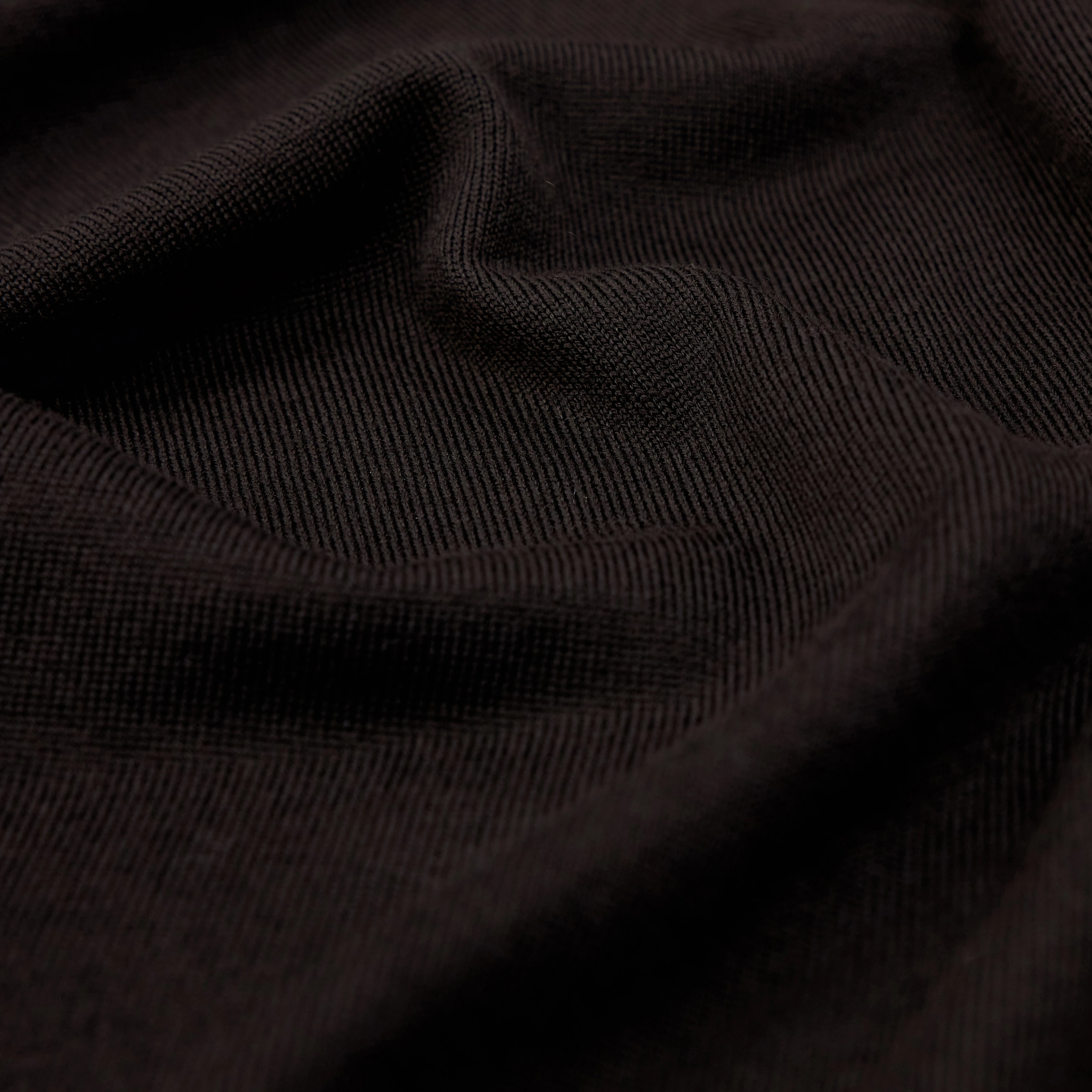 JOEY - Turtleneck jumper in 100% merino wool - men - brown - Materialbild (B2C)