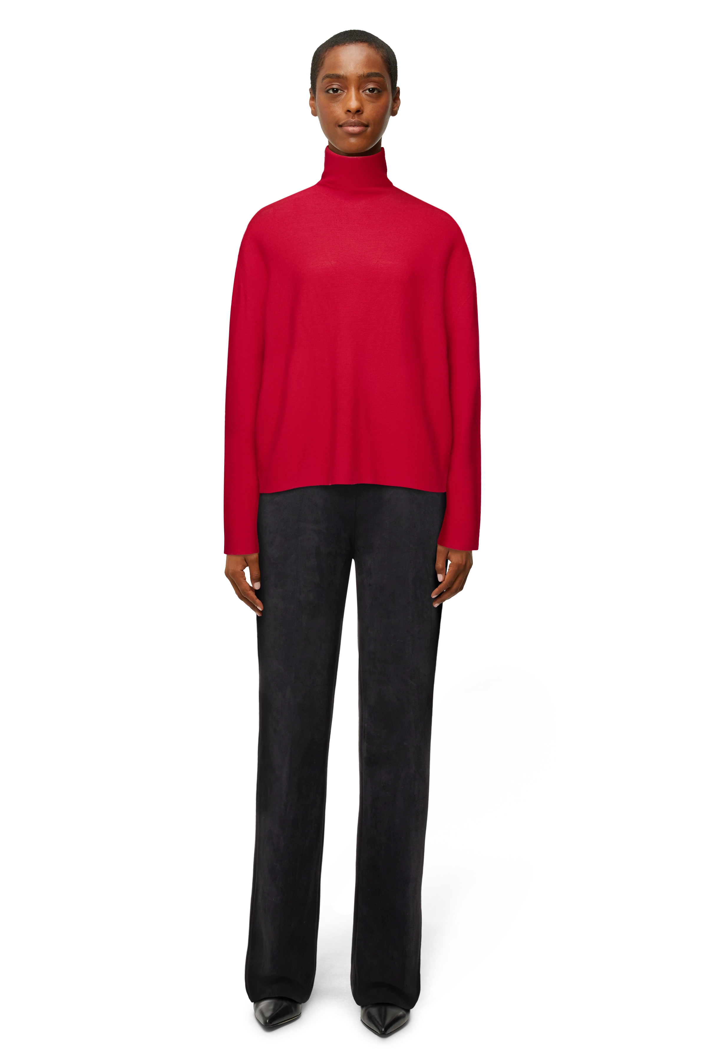 Damen Strickpullover LIORA in rot von DRYKORN