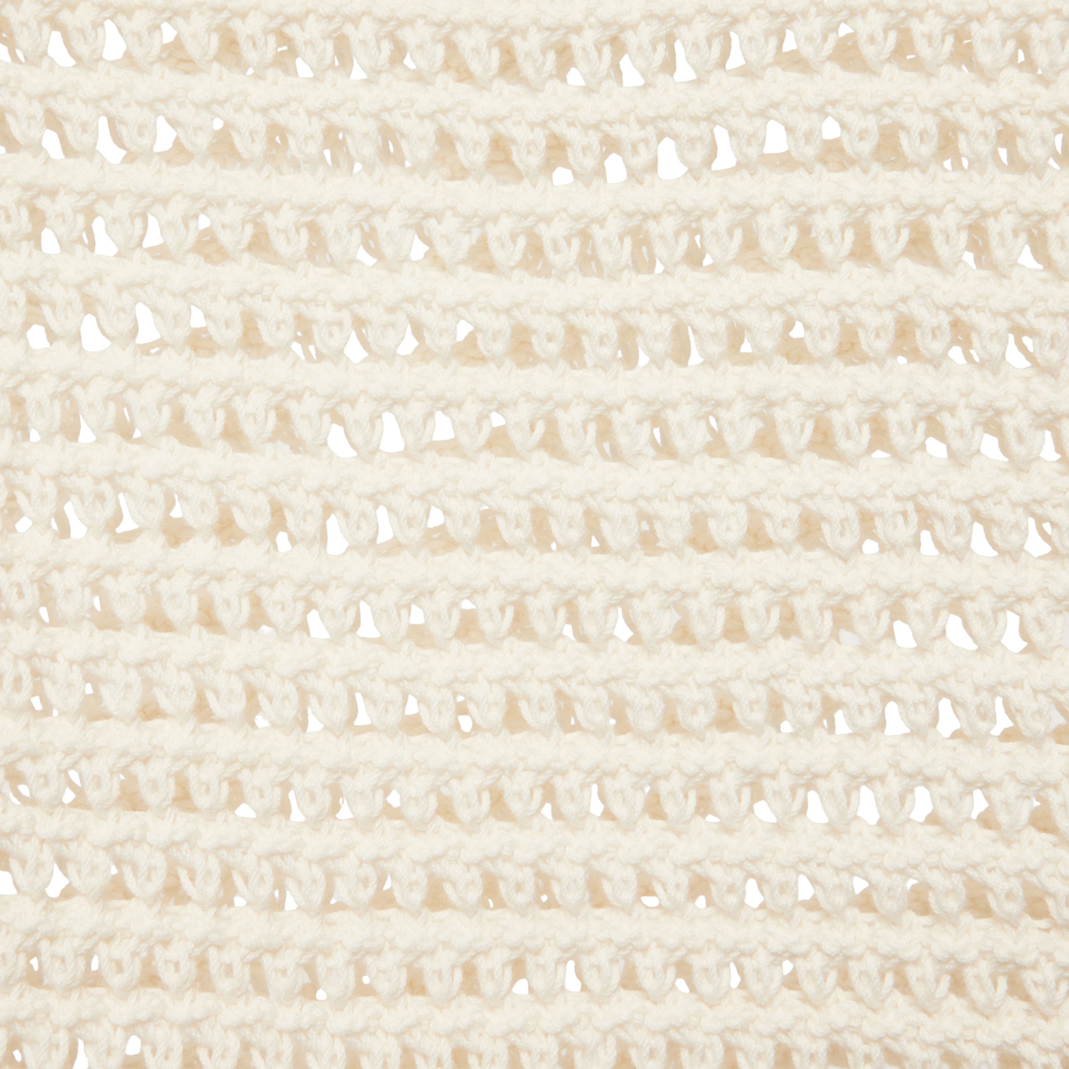 IMENIA - Verkürzter Pullover in Häckelstruktur - Damen - beige - Materialbild (B2C)
