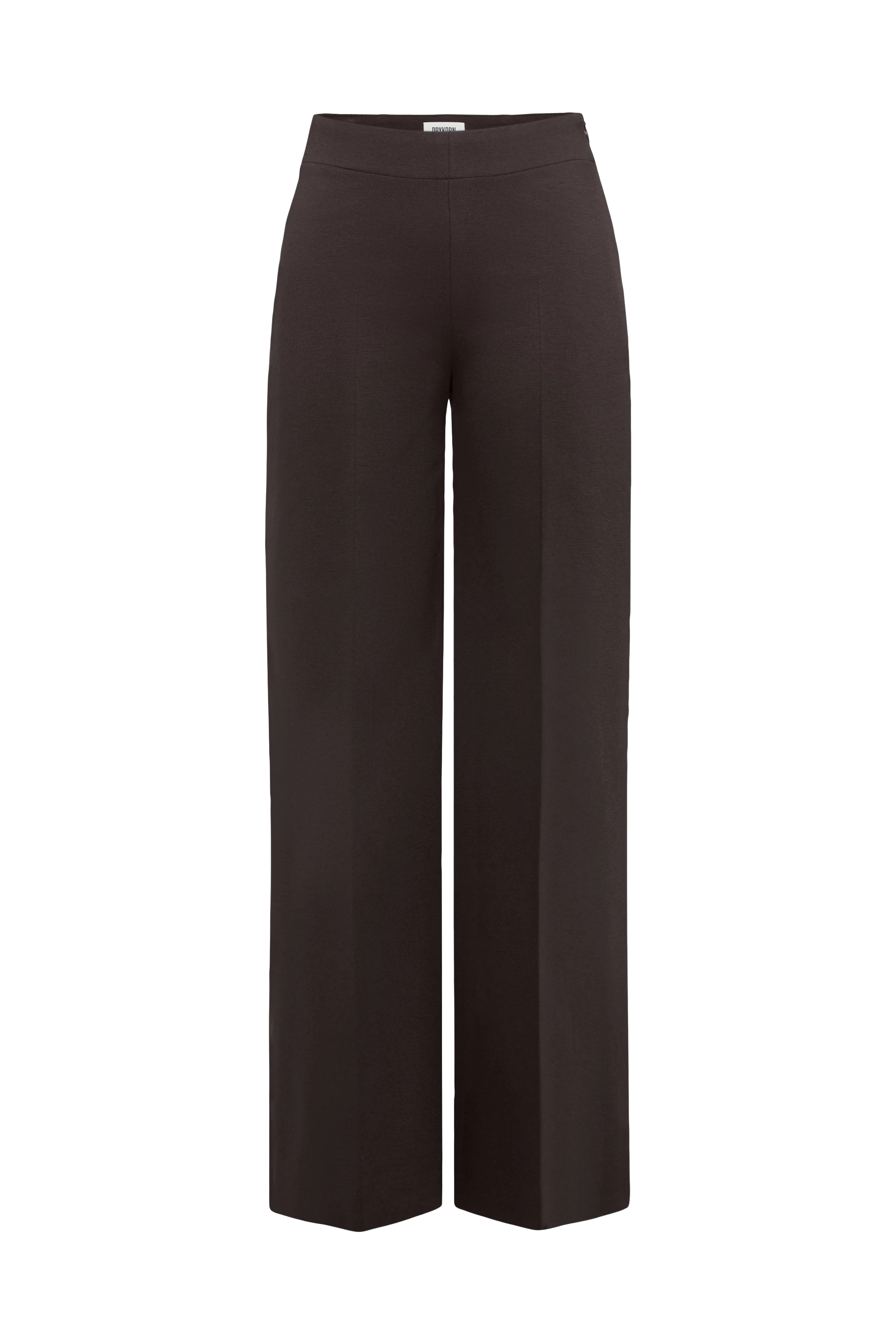 BEFORE - Pantalon Marlene en viscose mélangée - women - marron - Freisteller Frontansicht