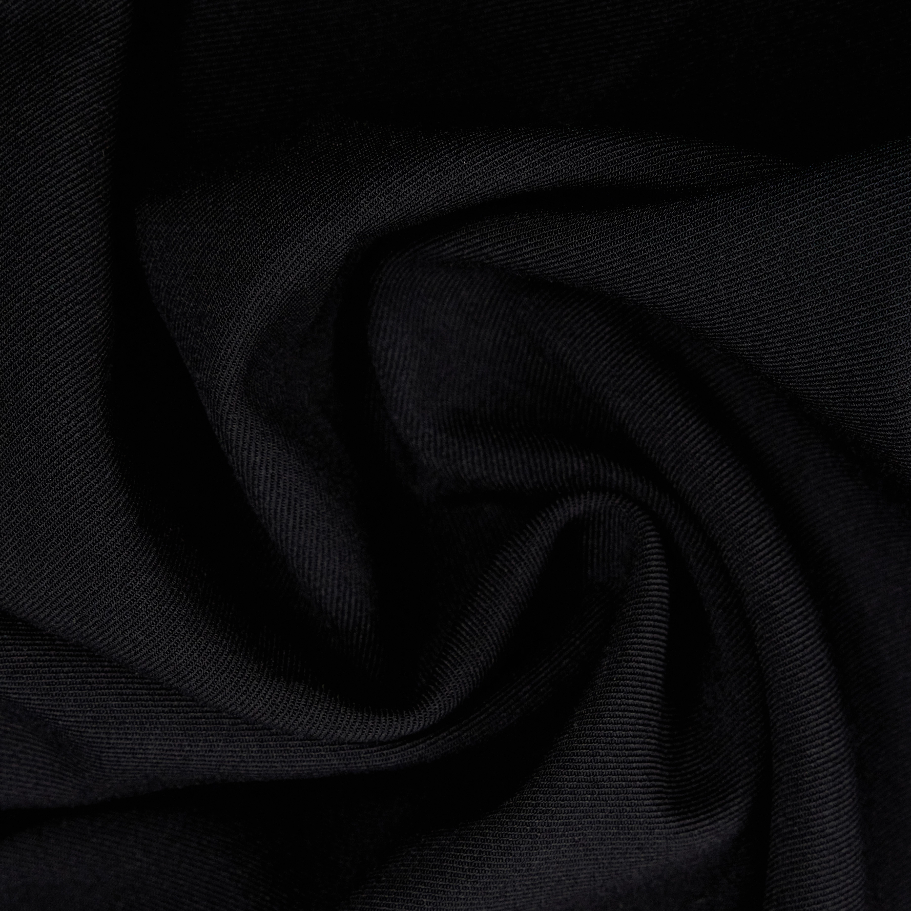 UNPACK_N - Regular fit trousers in twill - women - black - Materialbild (B2C)