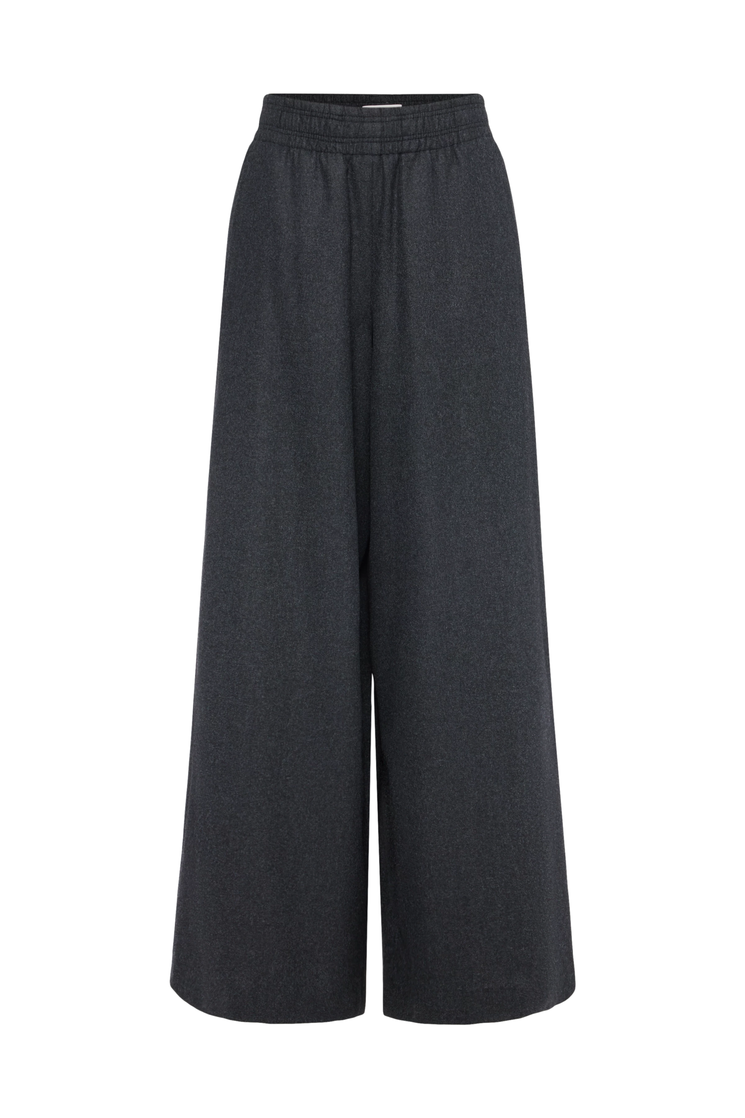 CEILING - Wide trousers in flannel - women - grey - Freisteller Frontansicht