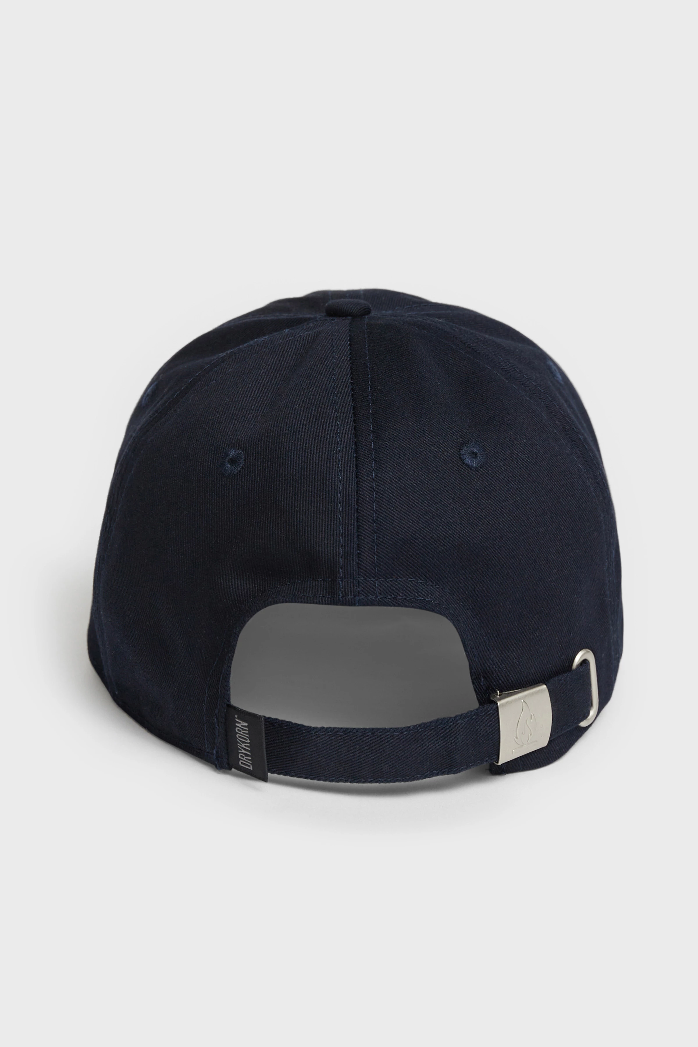 TEGG - Cap in reiner Baumwolle - Unisex - blau - Freisteller Detailansicht