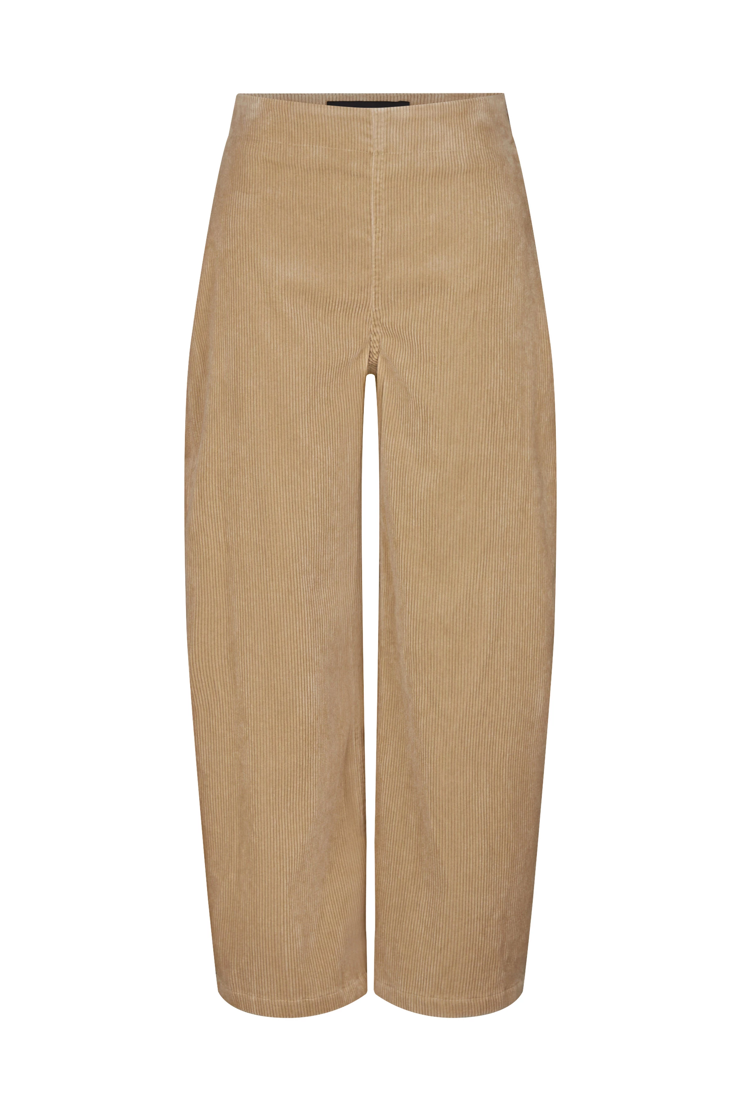 SEAL - Cord Hose mit Barrel Leg - Damen - braun - Freisteller Frontansicht