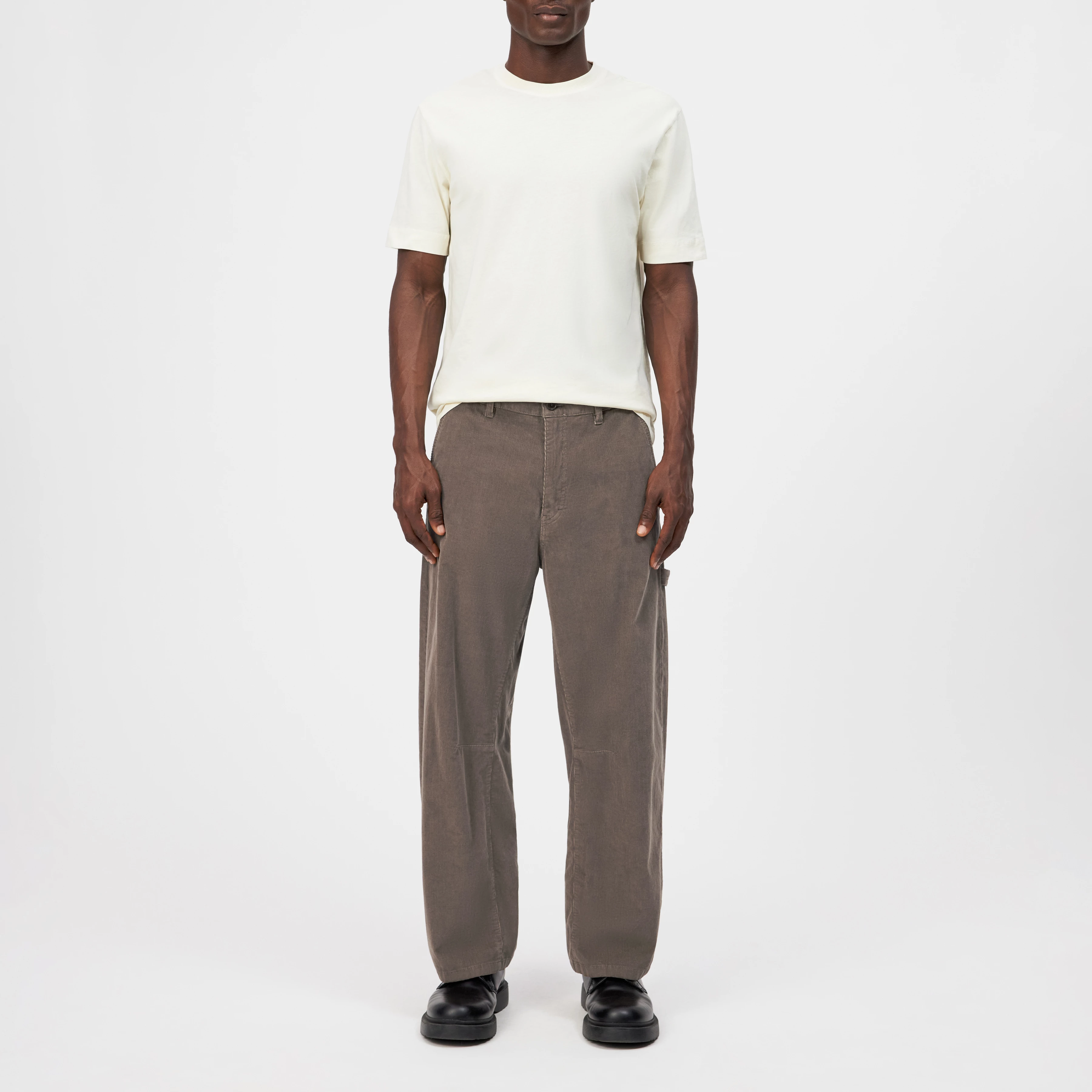 GONAGO - Utility Hose in Cord - Herren - braun - Ganzkörper-Frontansicht