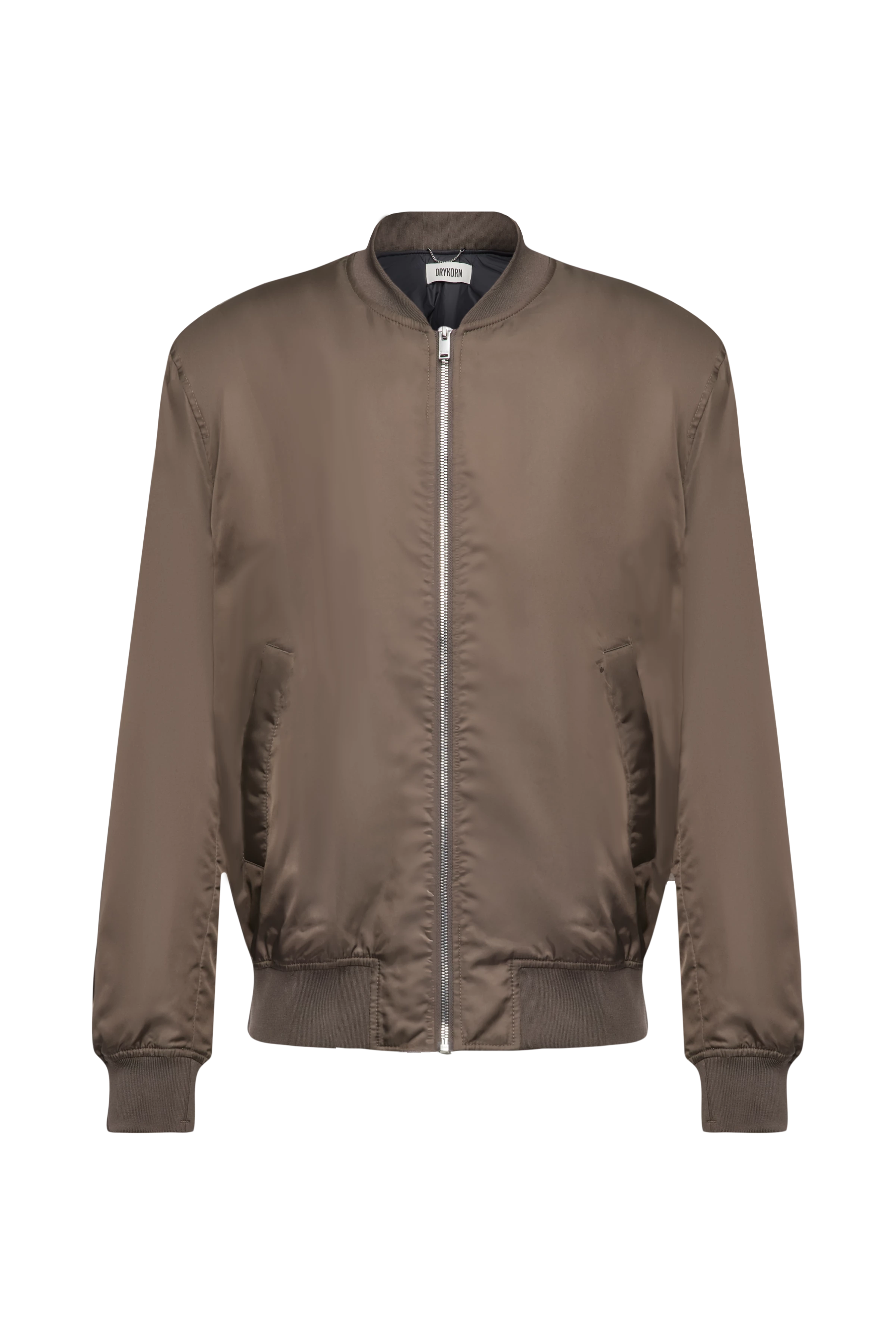NOKANO - Blouson jacket in nylon - men - brown - Freisteller Frontansicht