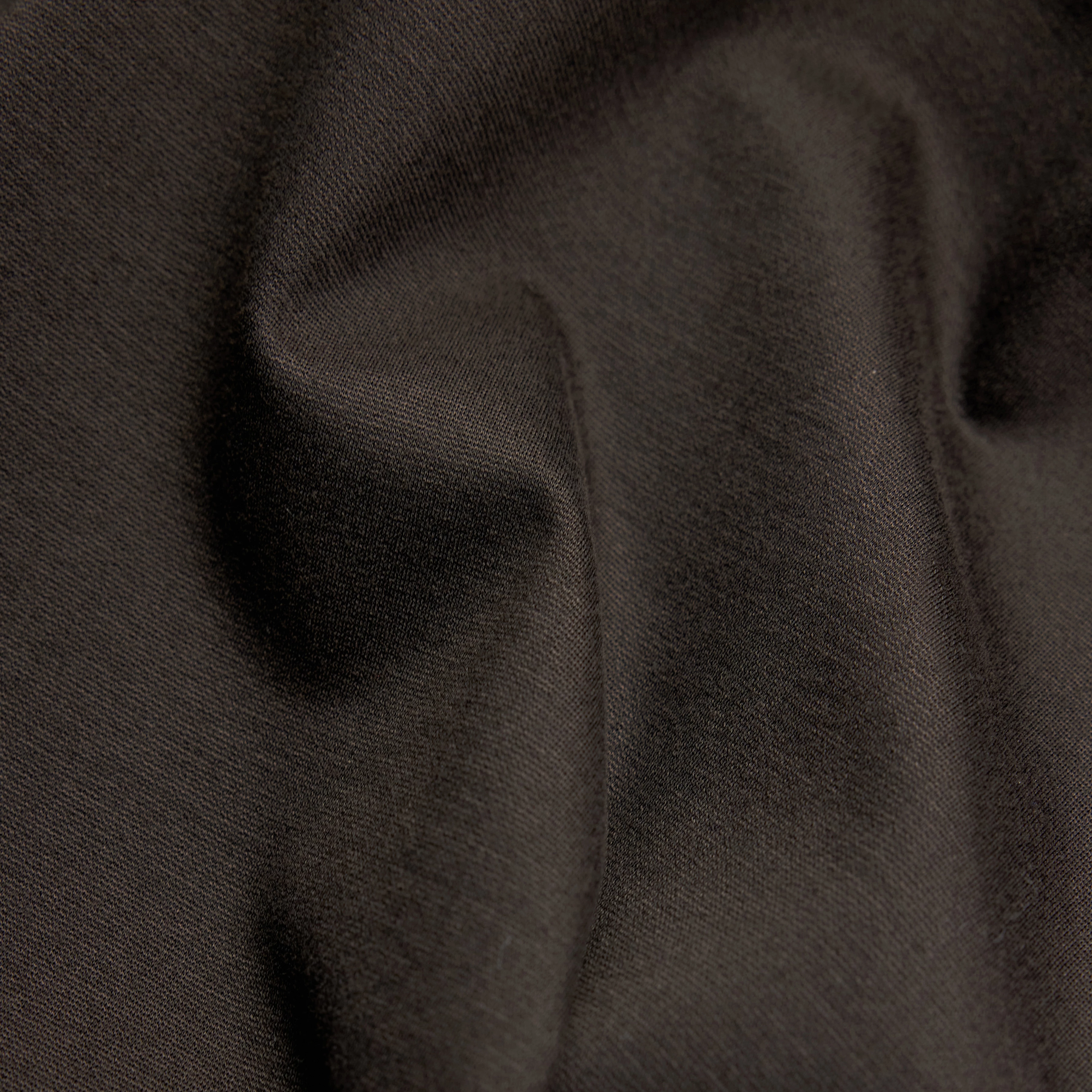 FAE_0 - Hose mit Barrel-Leg in Viskose-Mix - Damen - braun - Materialbild (B2C)