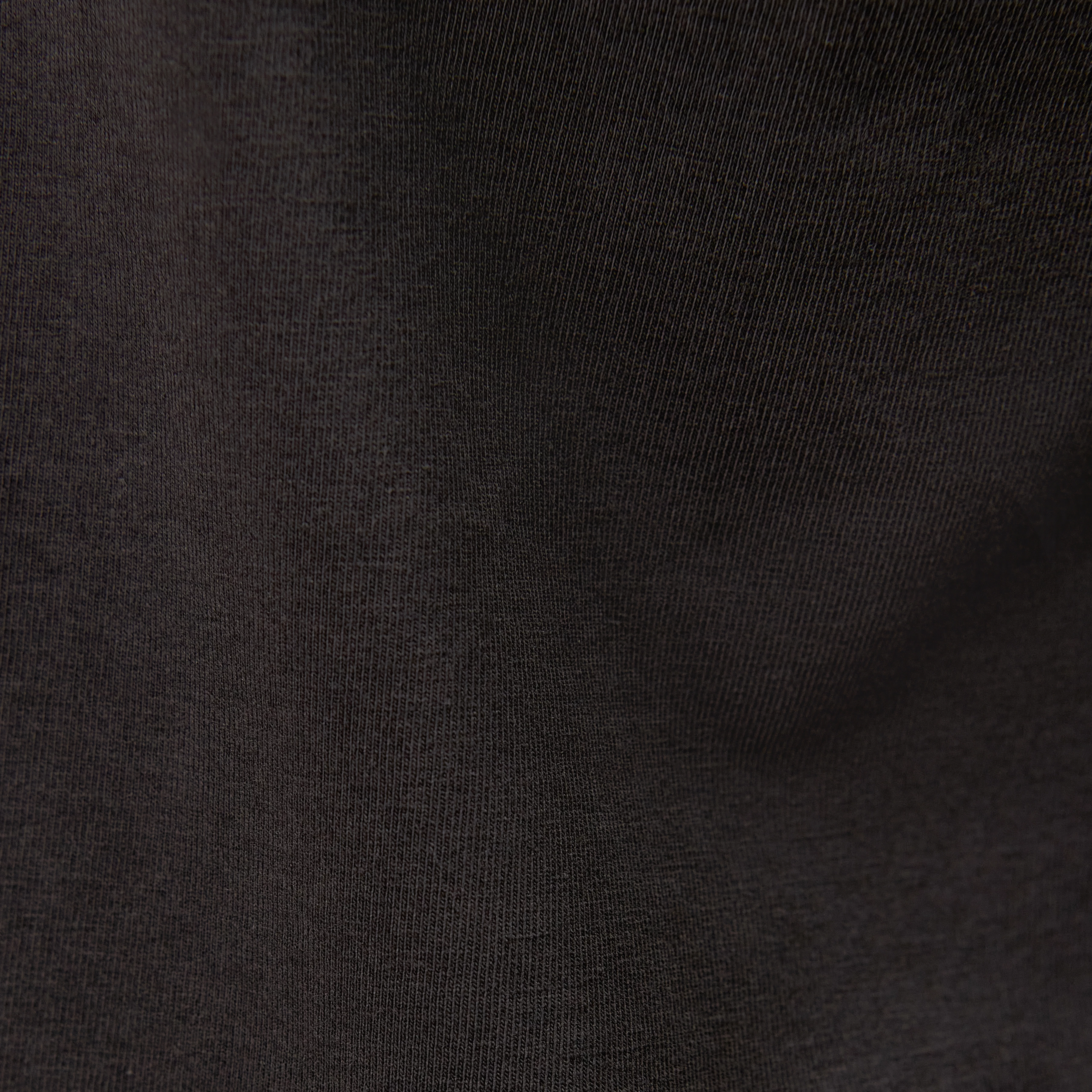 ANTON - Fitted T-shirt i bomuld - men - brun - Materialbild (B2C)
