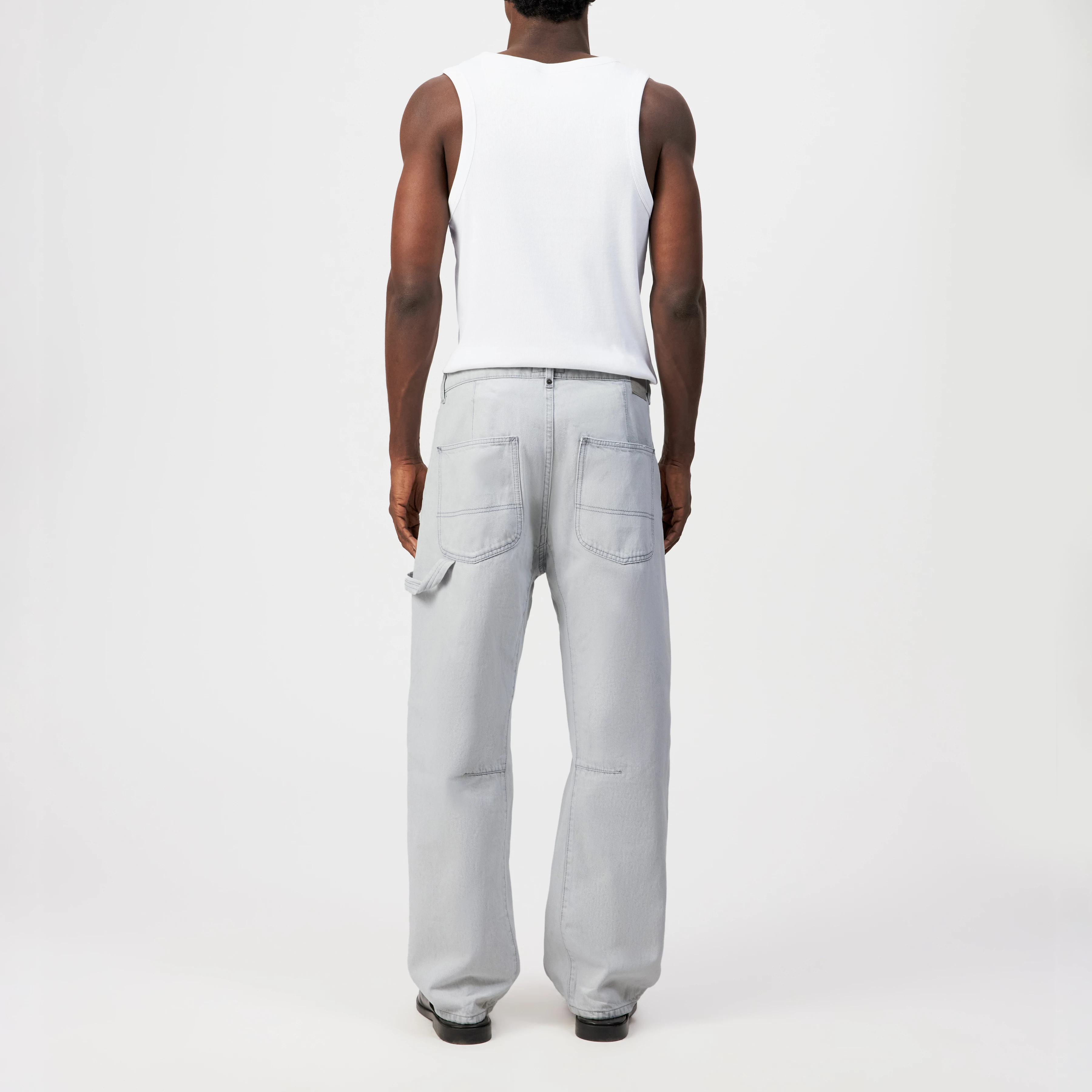 GONAGO - Utility-slange i denim - men - grå - Rückansicht